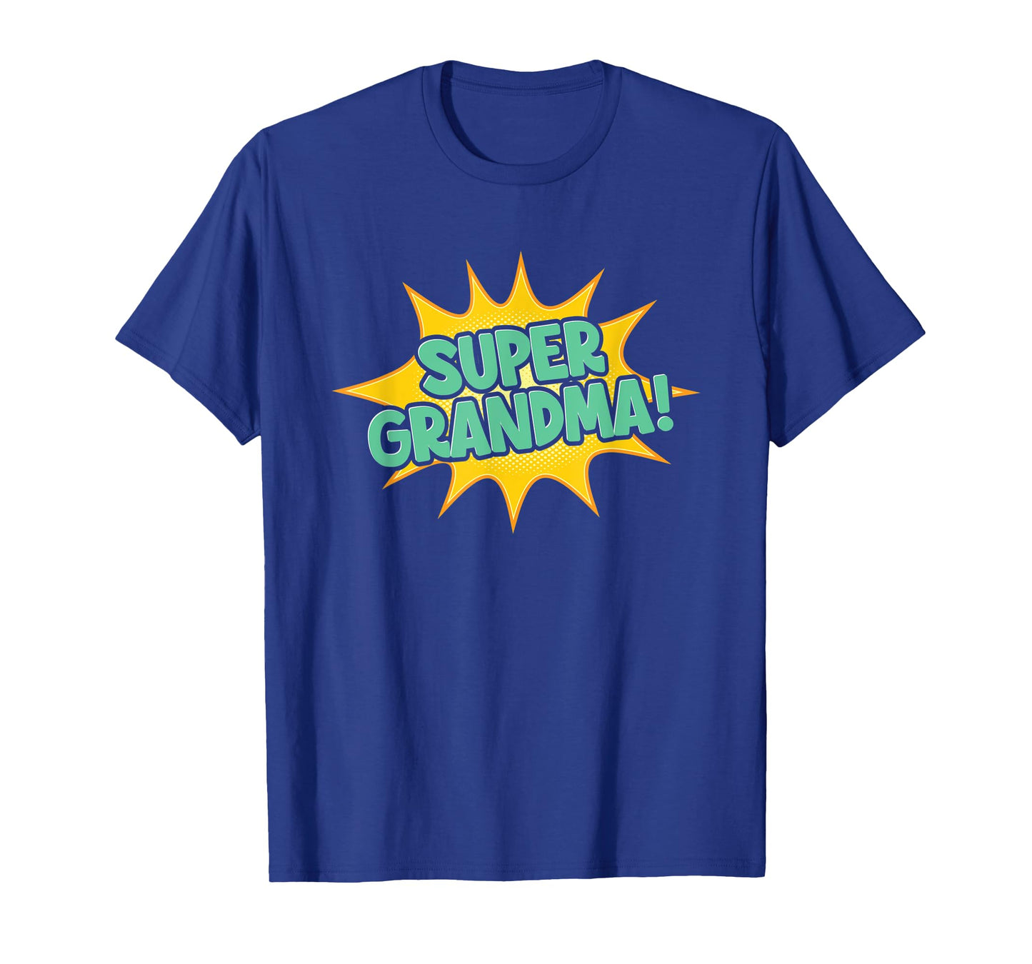 Super Grandma Comic Superhero Retro Grandma Mother's Day T-Shirt