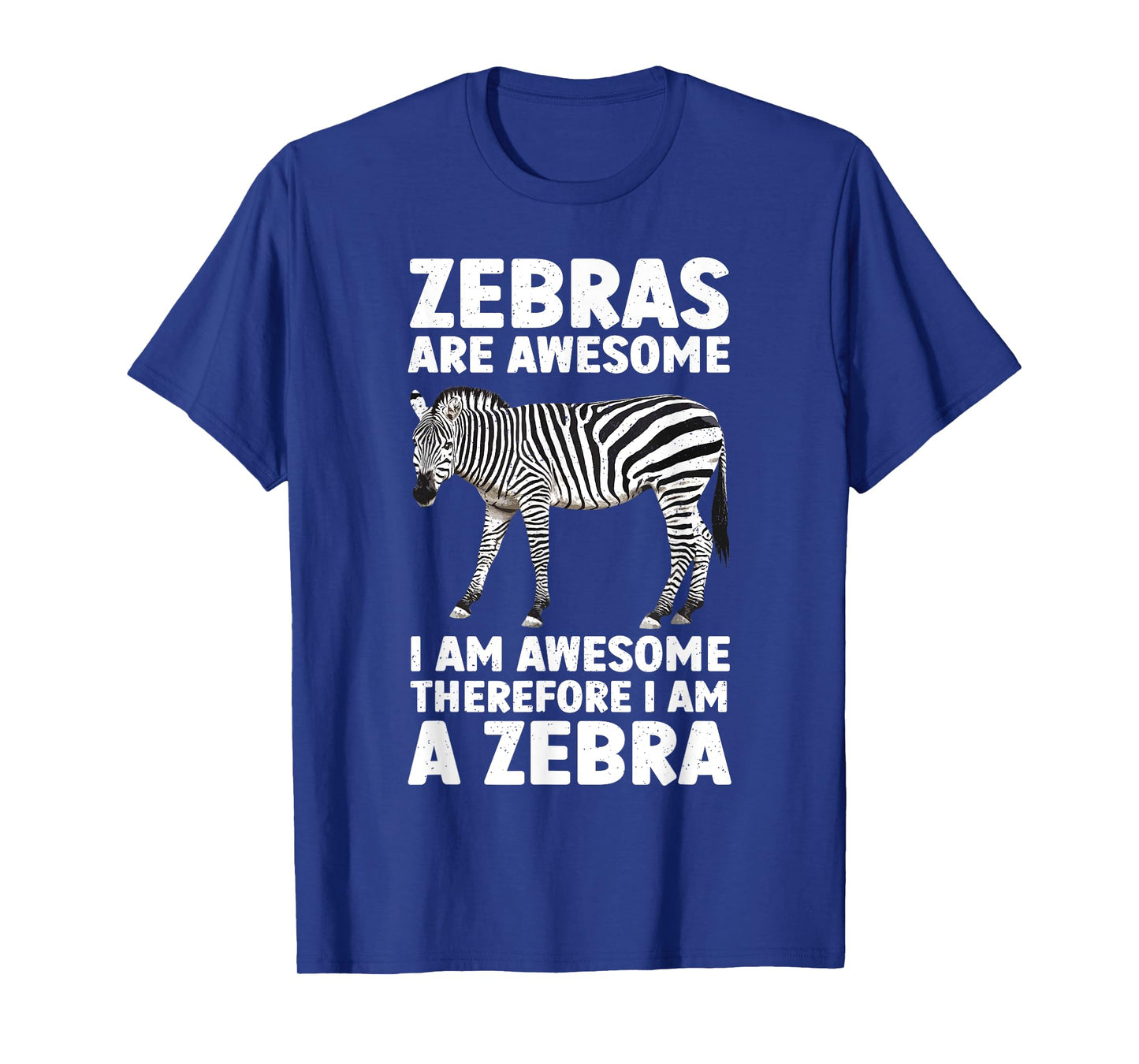 Funny Zebra Art for Men Women Kids Zebra Animal Print Zebra T-Shirt
