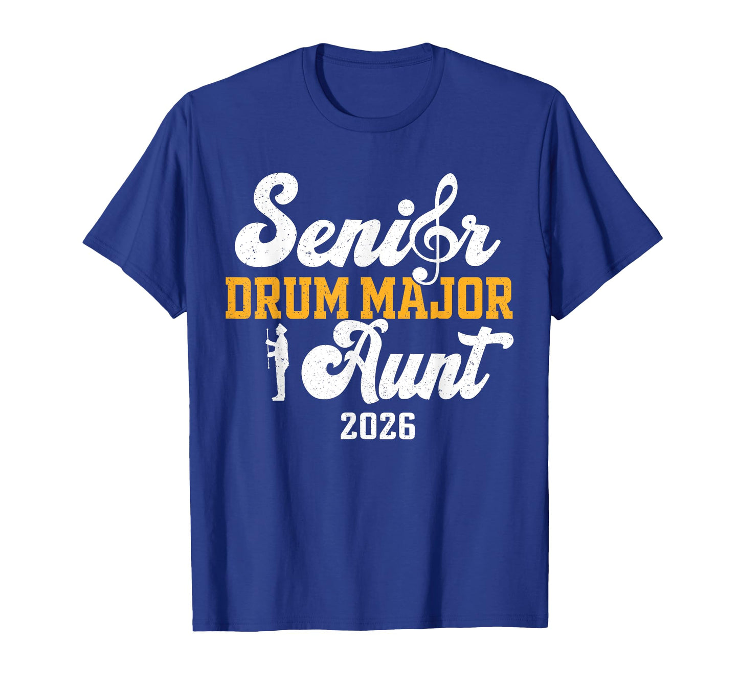 Senior Drum Major Aunt 2026 Graduation Matching Family T-Shirt