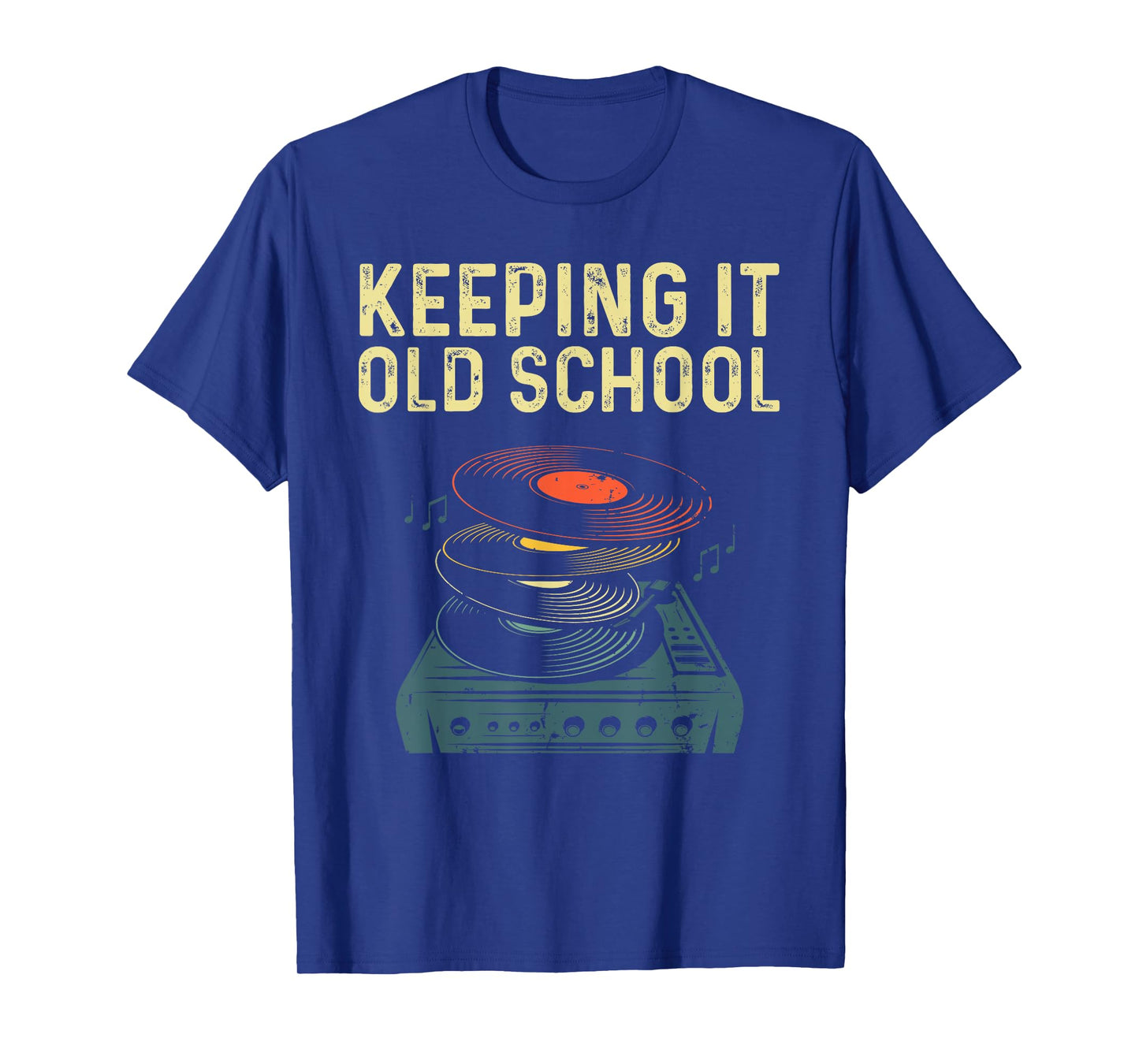 Cool Vinyl For Men Women Music Record Turntable Collecting T-Shirt