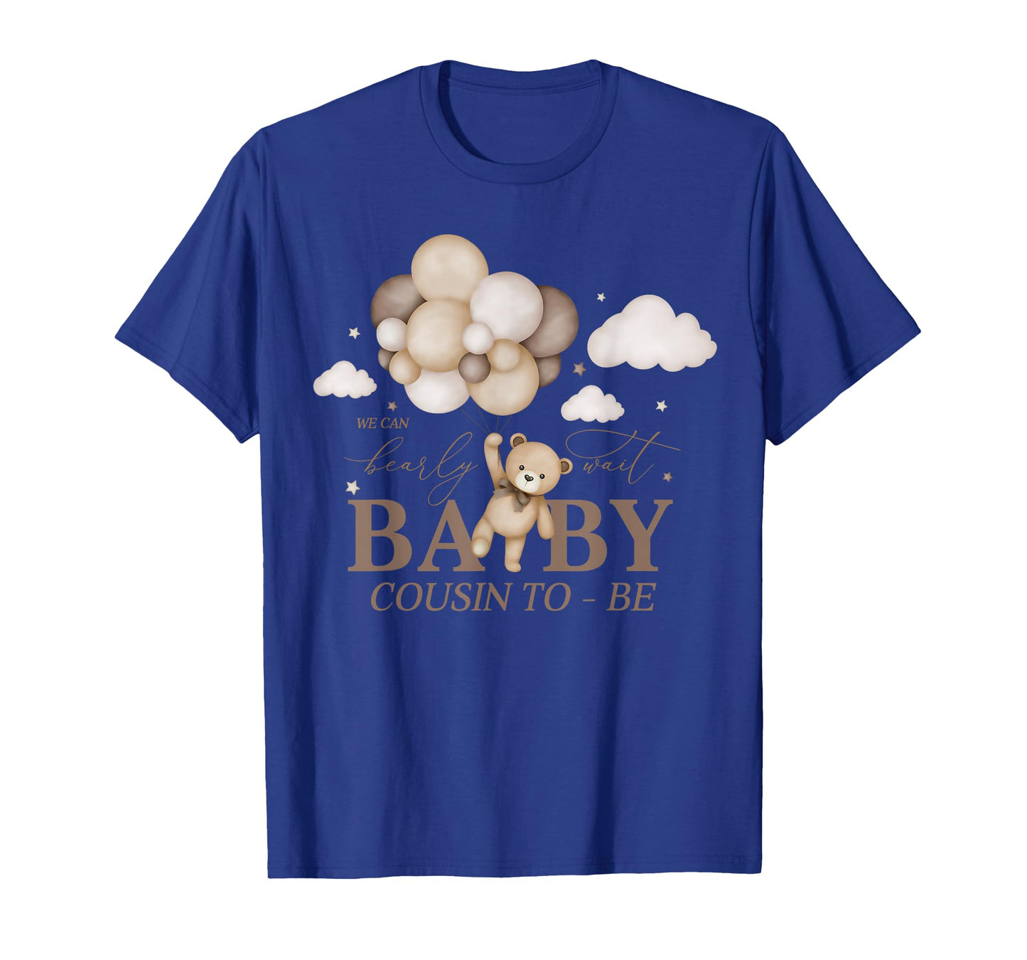 Cousin We Can Bearly Wait Baby Shower Bear Family Matching T-Shirt