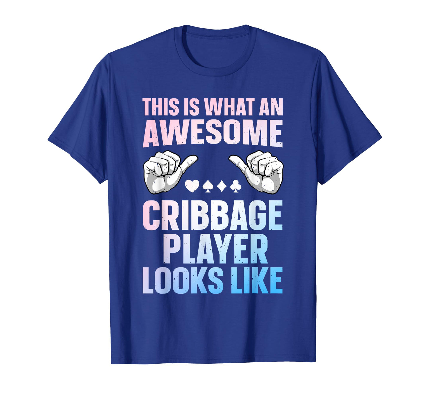 Cribbage Art For Men Women Cribbage Board Cribbage Players T-Shirt