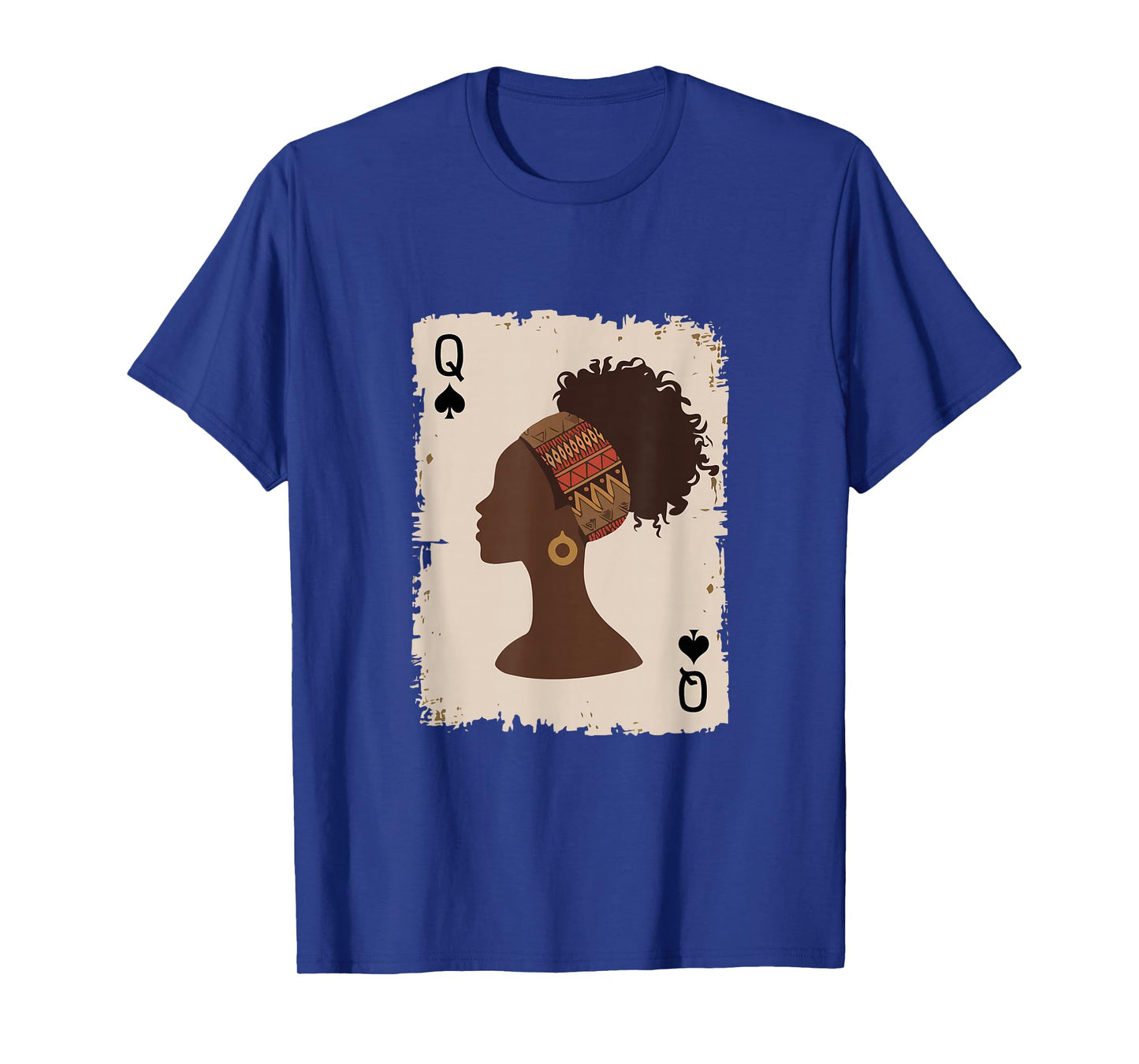 Black Queen Afro Dope Proud Melanin African American Woman T-Shirt
