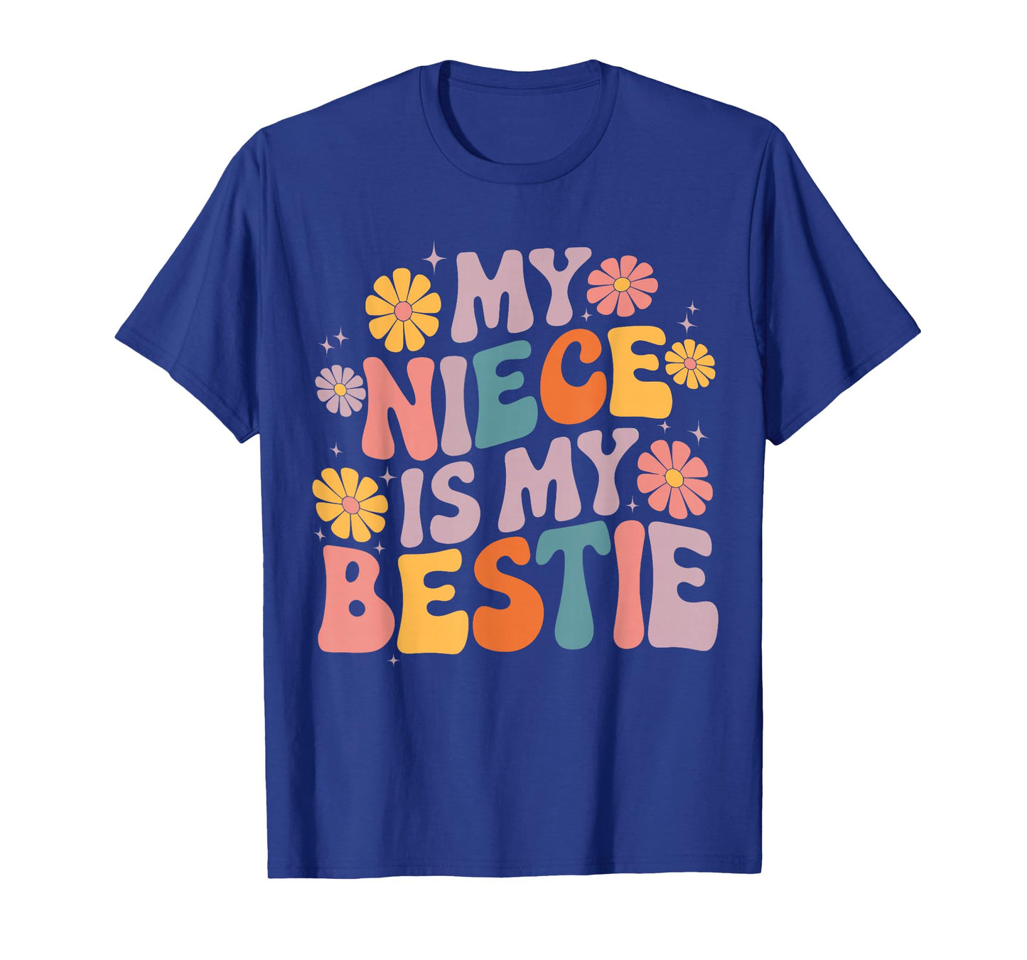 My Niece is My Bestie Auntie Niece matching Twinning Girls T-Shirt