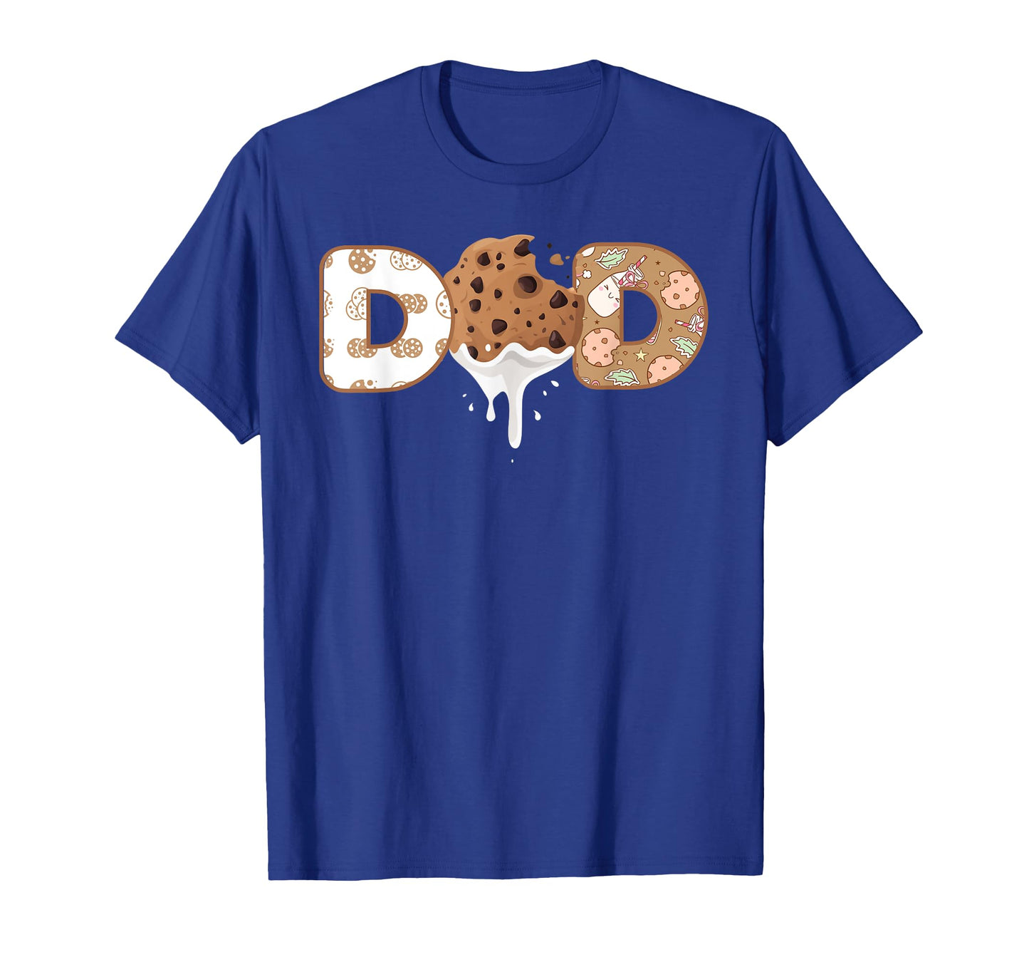 Dad Cookies and Milk 1st Birthday Funny Cookies and Milk T-Shirt