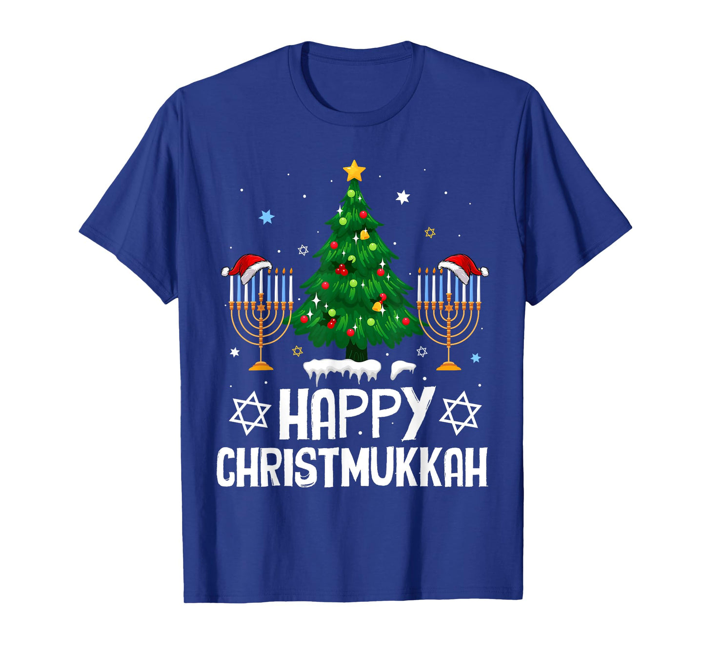 Happy Christmukkah Jewish Christmas Hanukkah Chanukah T-Shirt