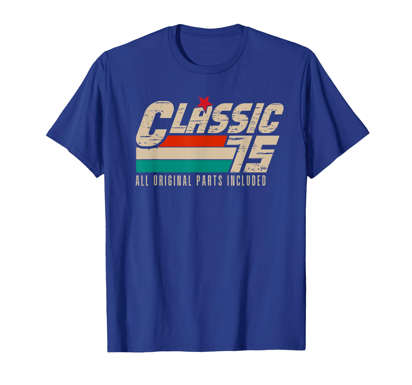 50 Years Vintage 1975 Original Retro 50th Birthday Dad Men T-Shirt