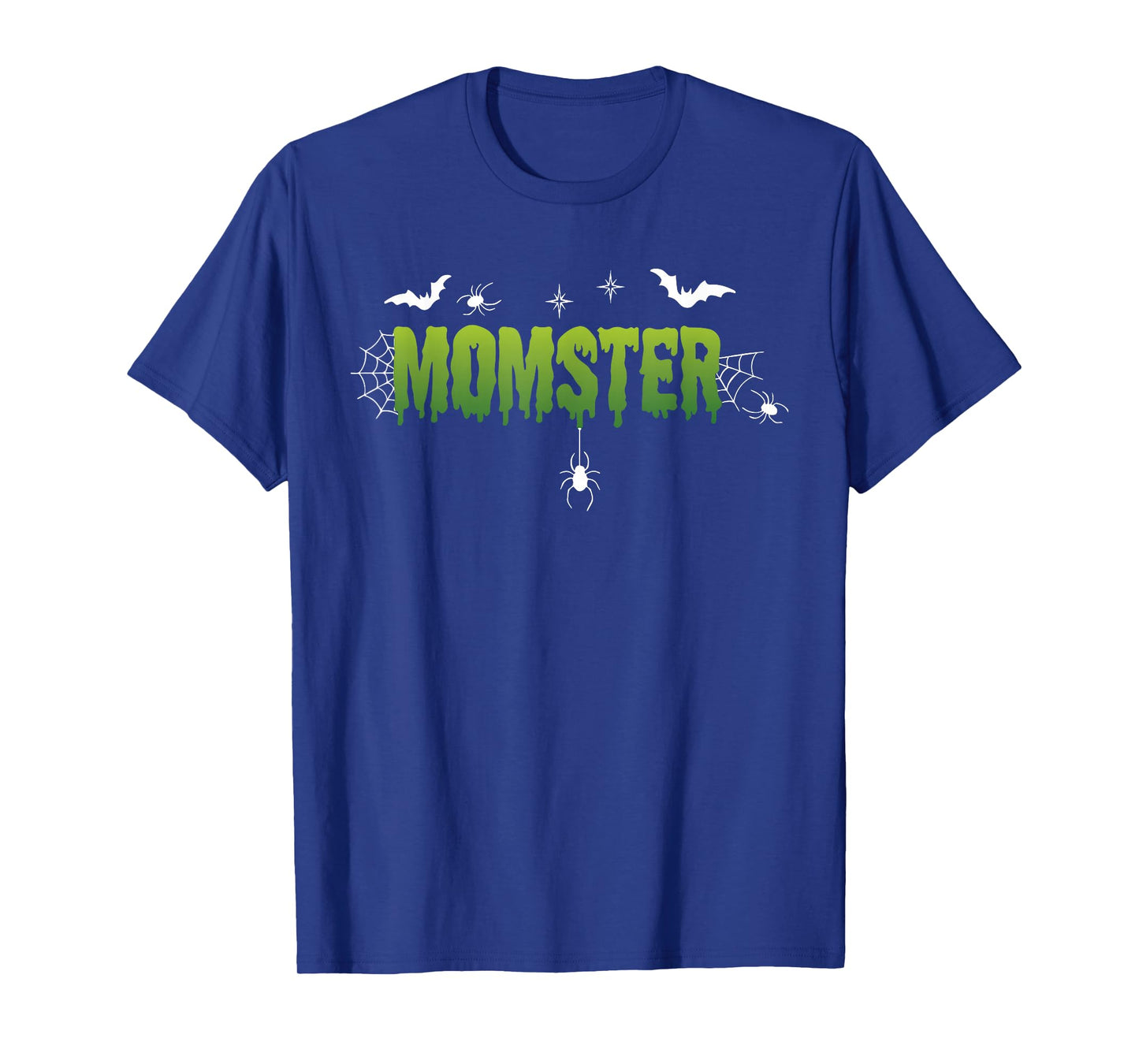 Funny Momster Spider Webs Halloween Costume Style T-Shirt