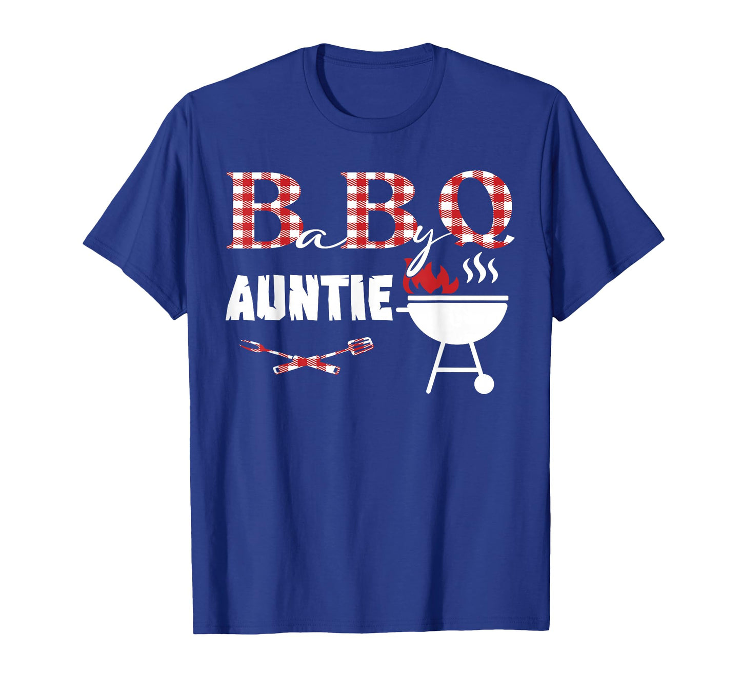 Baby BBQ Auntie Shower Birthday Party Family Matching T-Shirt