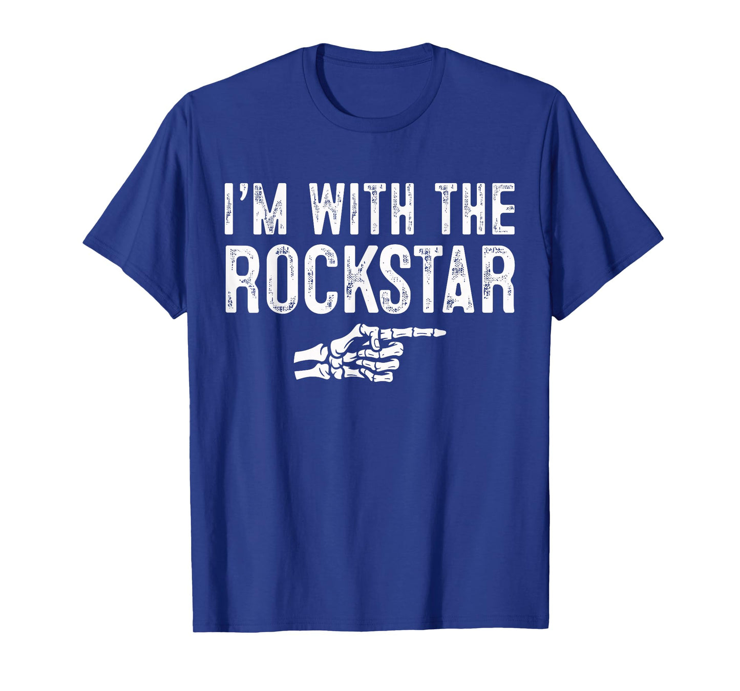 I'm with The Rockstar Easy Costume Halloween Couples T-Shirt