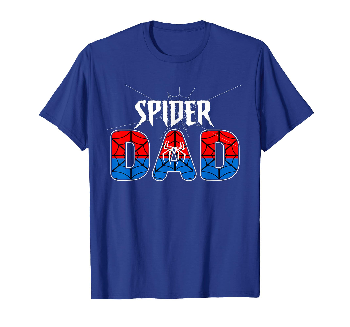 Dad and Mom Spider Family Matching Birthday Halloween T-Shirt