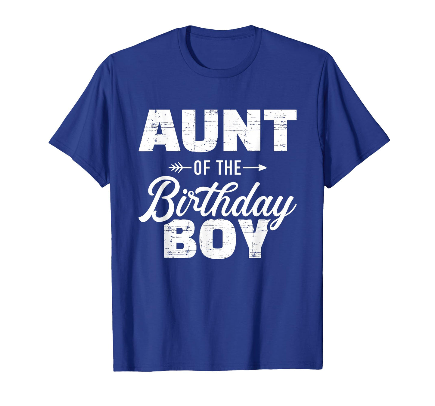 Aunt of the birthday boy son matching family T-Shirt