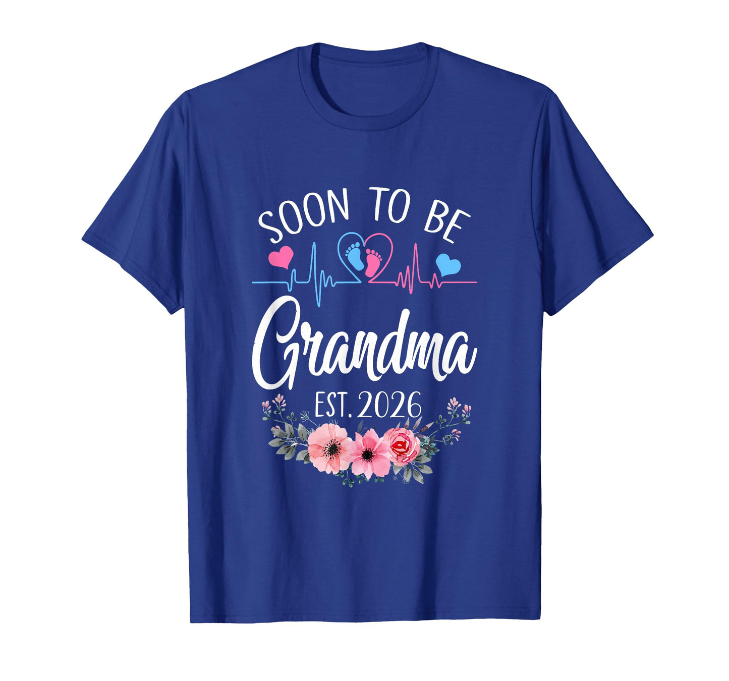 Soon To Be Grandma 2026 First Time Pregnancy Announcement T-Shirt