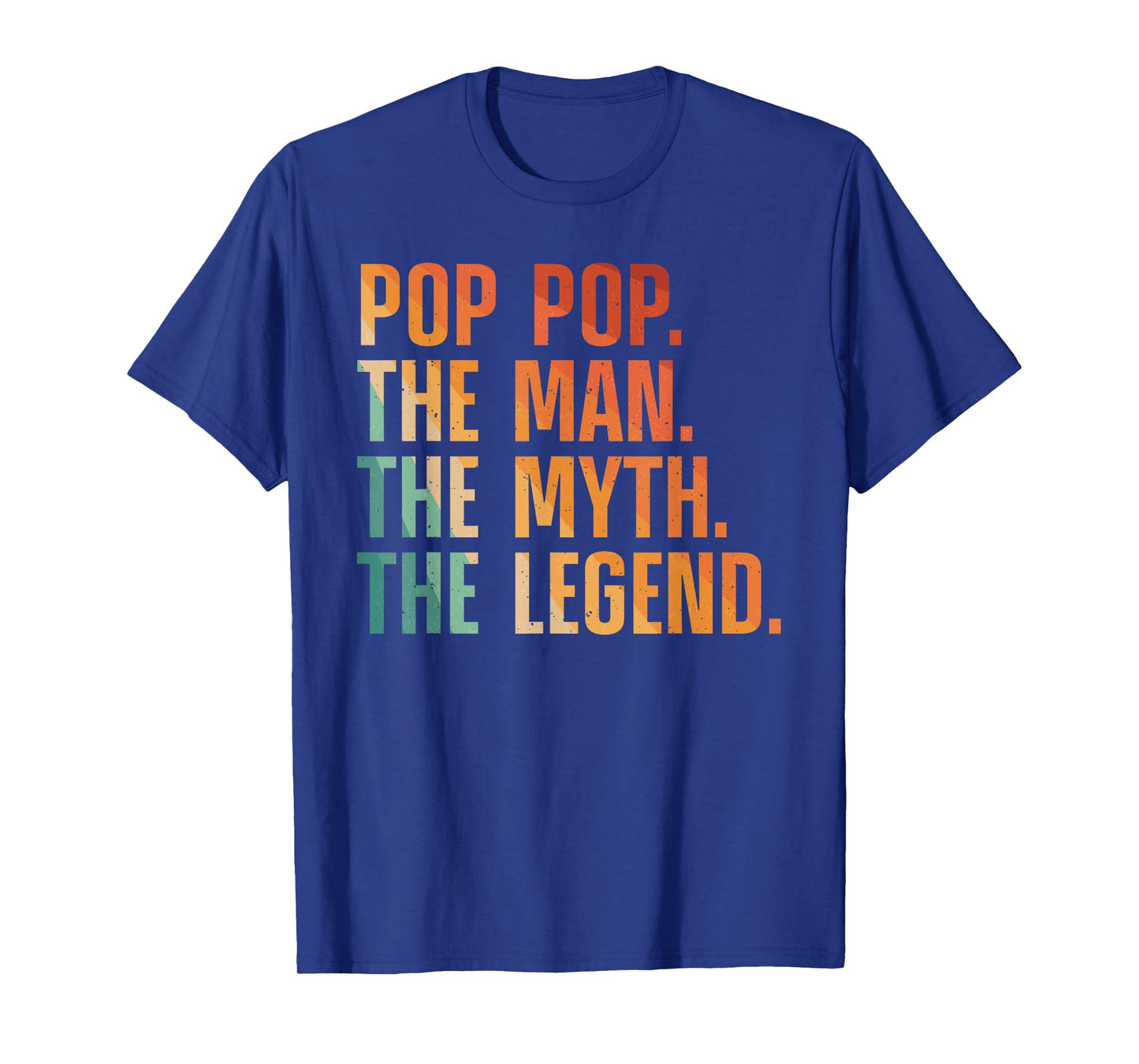 Pop Pop Art For Grandpa Grandfather From Grandkids Pop Pop T-Shirt