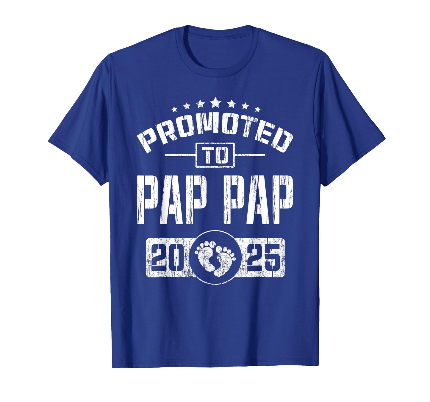 Promoted To Pap Pap EST. 2025 Funny Soon To Be Pap Pap T-Shirt