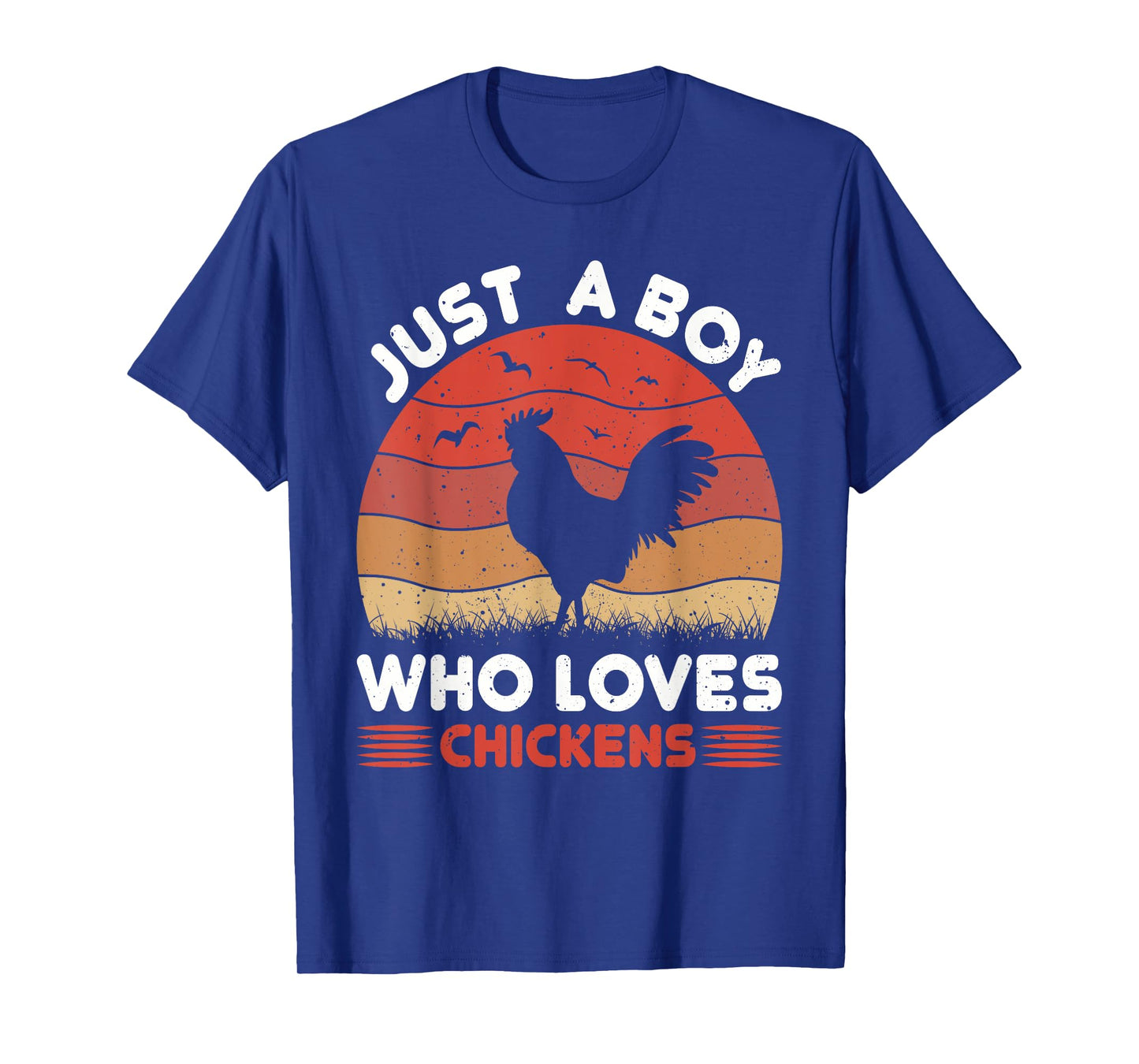 Just A Boy Who Loves Chickens T-Shirt