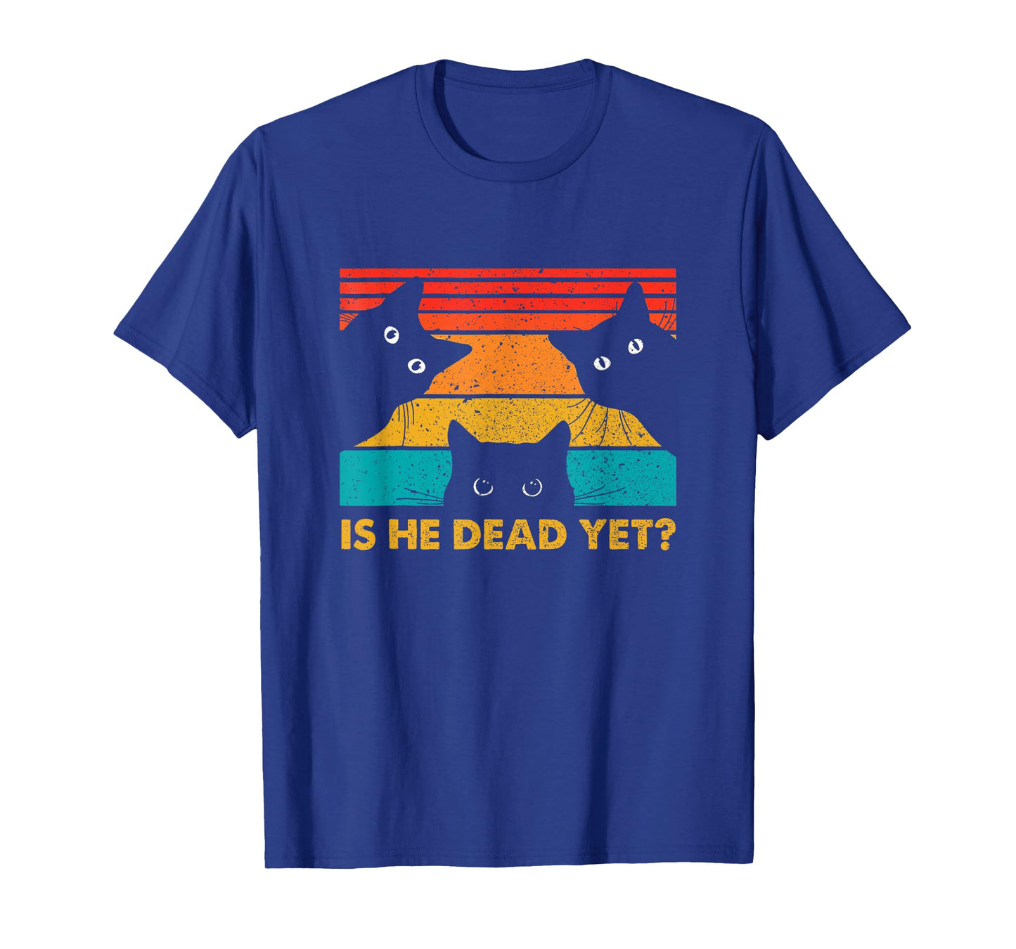 Is-He-Vintage-Dead-Yet cat T-Shirt for Men Women