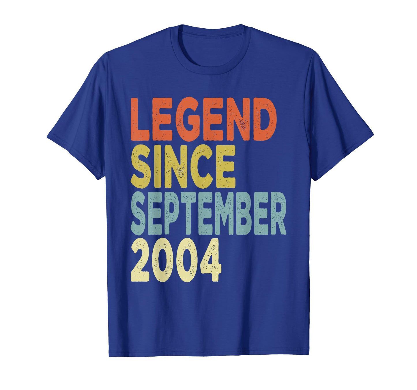 21 Years Old Legend Since September 2004 Tees 21st Birthday T-Shirt