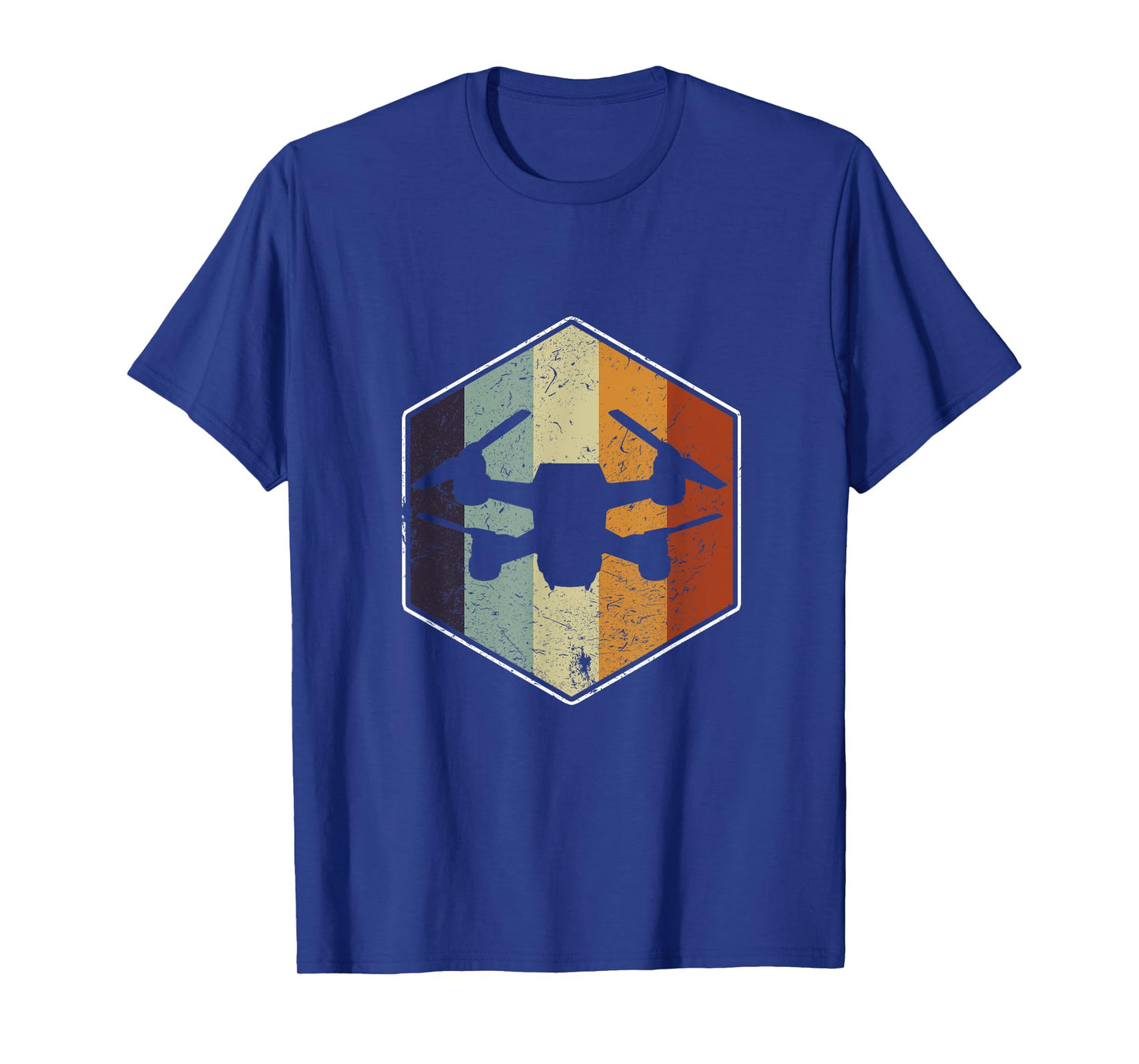 Vintage Quadcopter FPV RPV Drone Racer Pilot T-Shirt