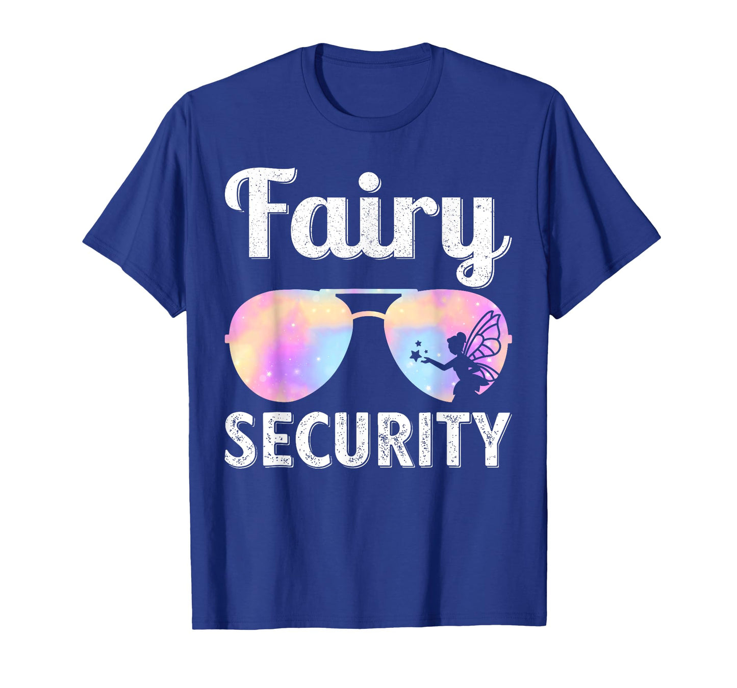 Fairy Security Birthday Family Halloween Costume Dad Mom T-Shirt
