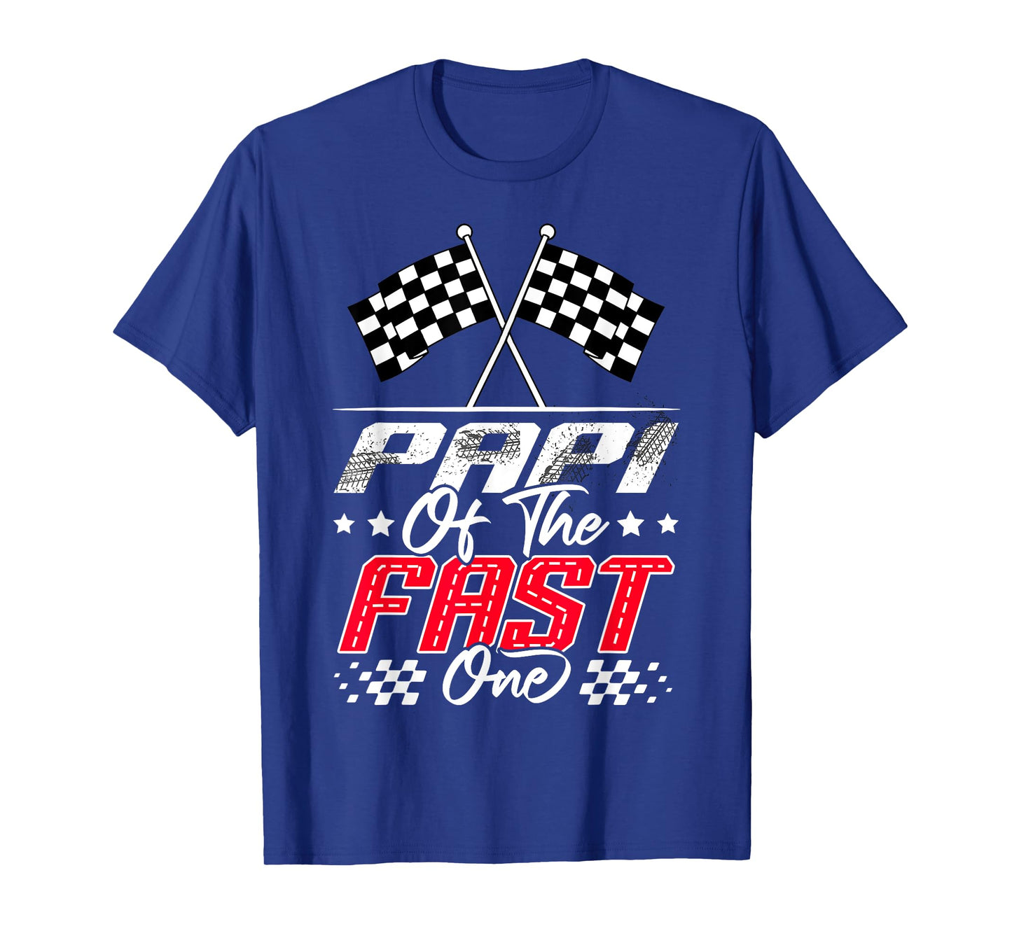 Papi Of The Fast One First Birthday Racing Car Family T-Shirt