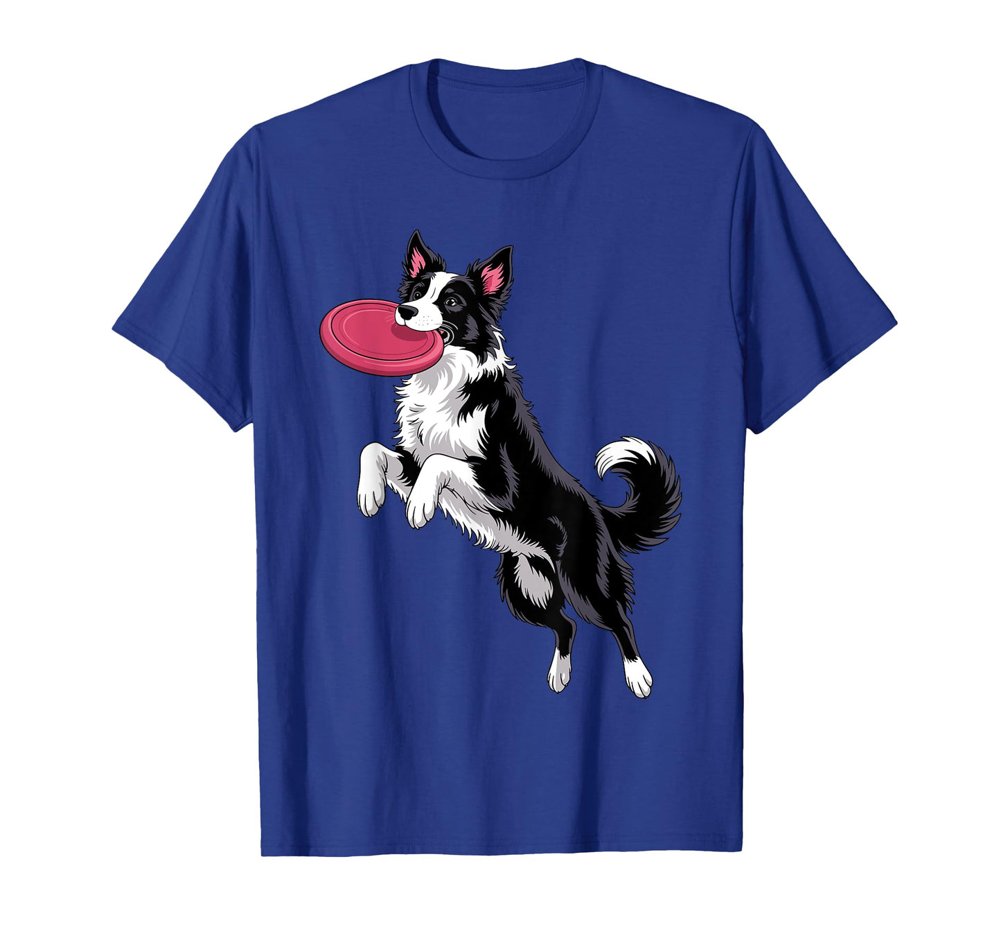 Border Collie Art For Men Women Kids Border Collie Lover T-Shirt
