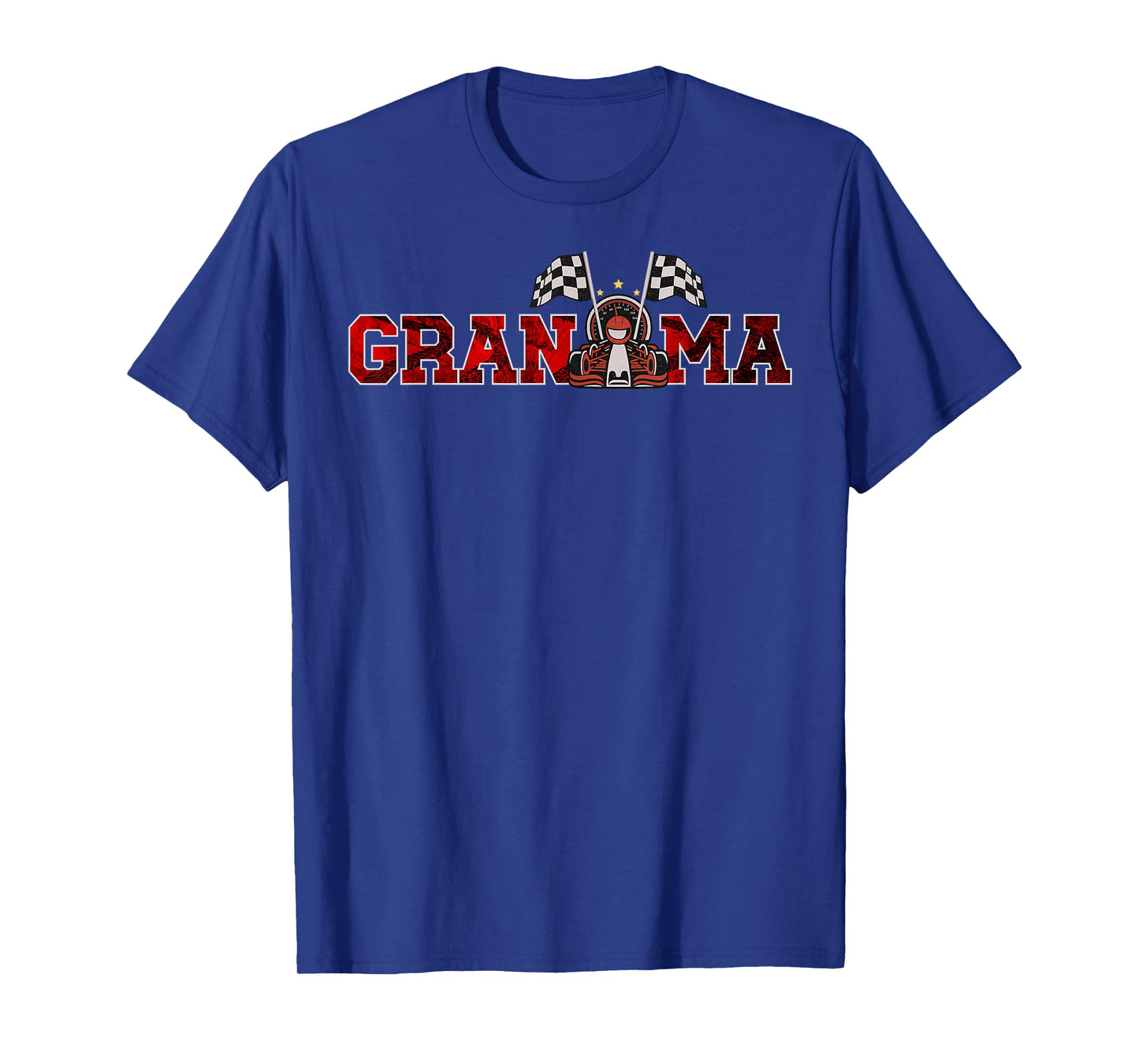 Grandma Race car Birthday Crew Birthday Race car Racing T-Shirt