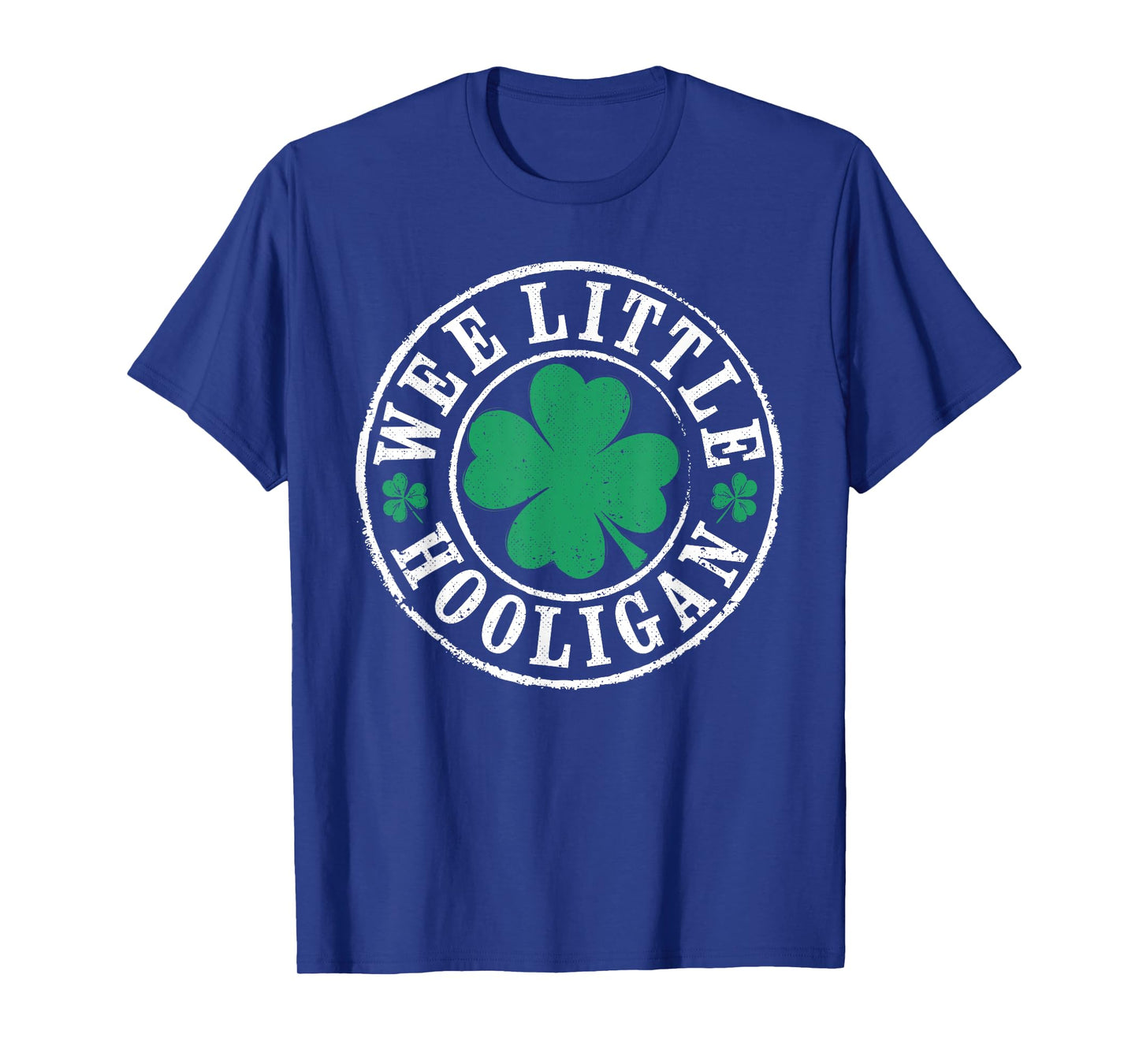 Vintage St Patrick's Day Wee Little Hooligan Toddler Kids T-Shirt