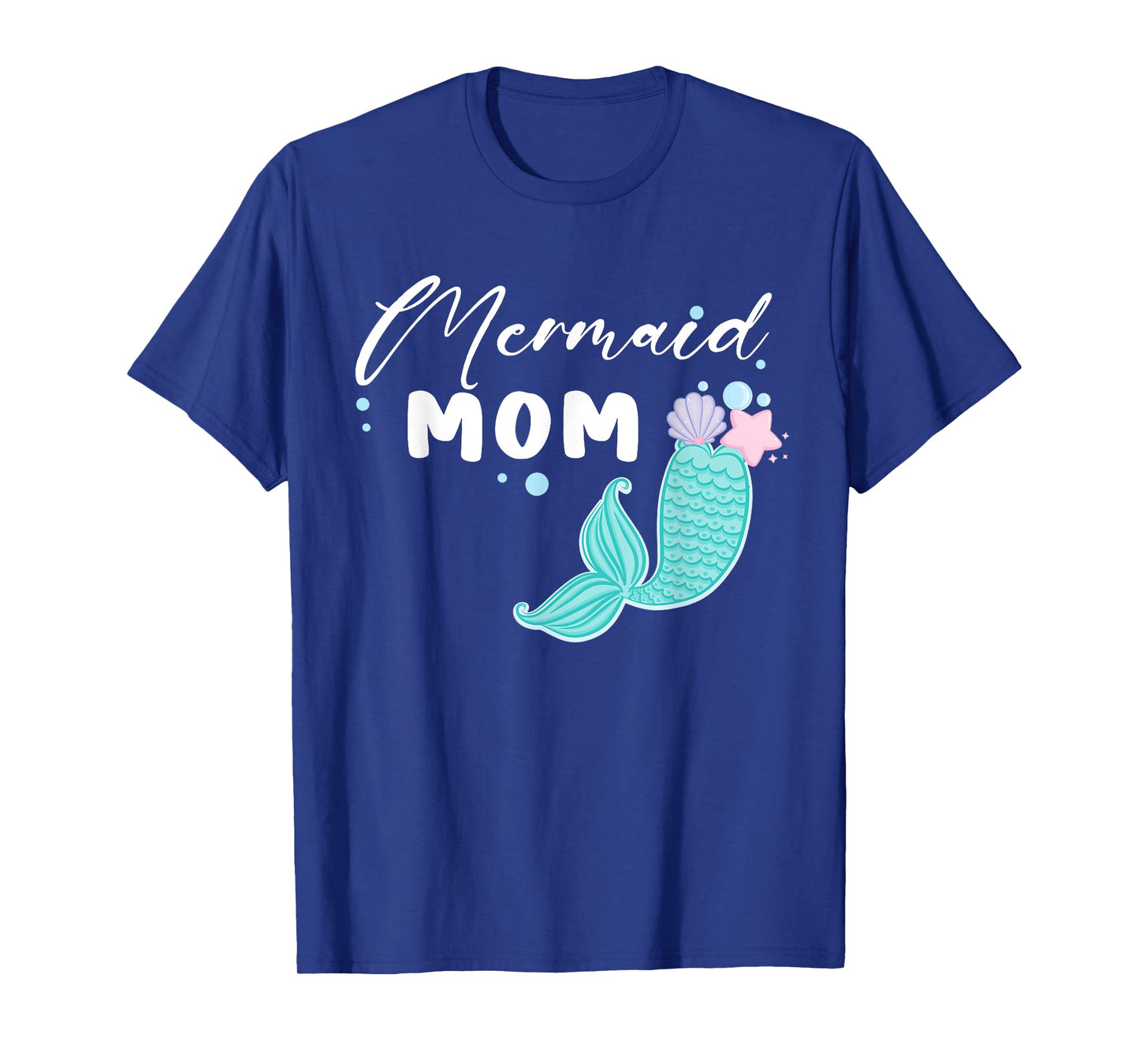 Funny Mom Mermaid Matching Family Party Mother's Day T-Shirt