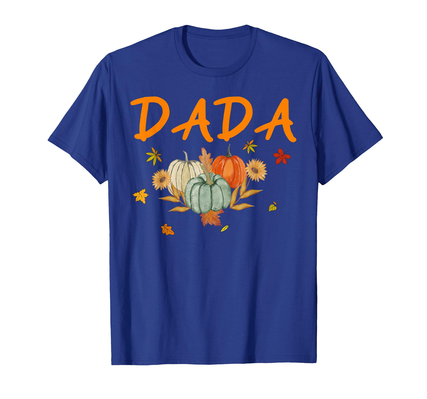 Dada Birthday Pumpkin 1st Birthday Matching Family Party T-Shirt