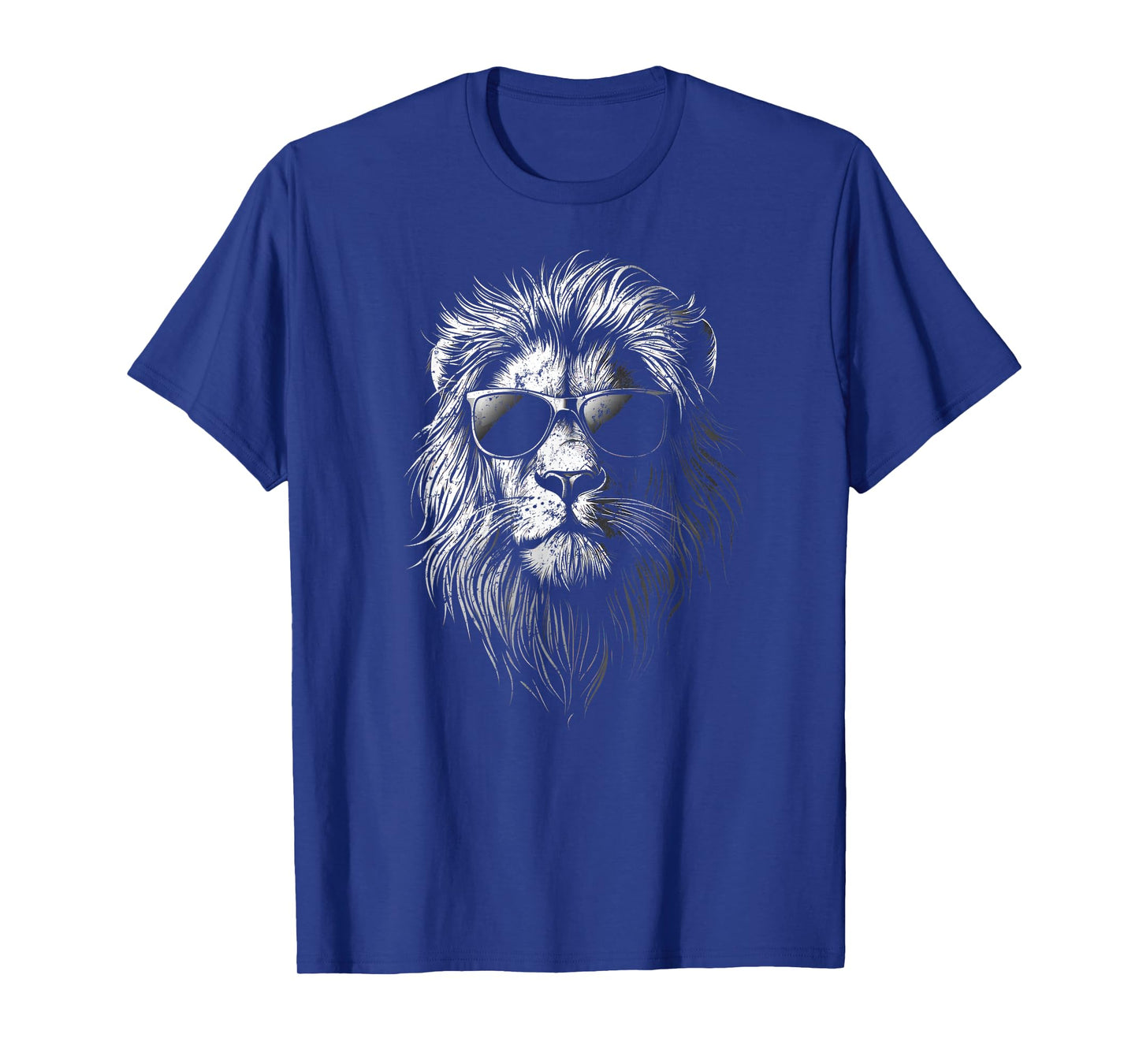 Lion Wearing Sunglasses β Fun Graphic Tee for All Ages T-Shirt