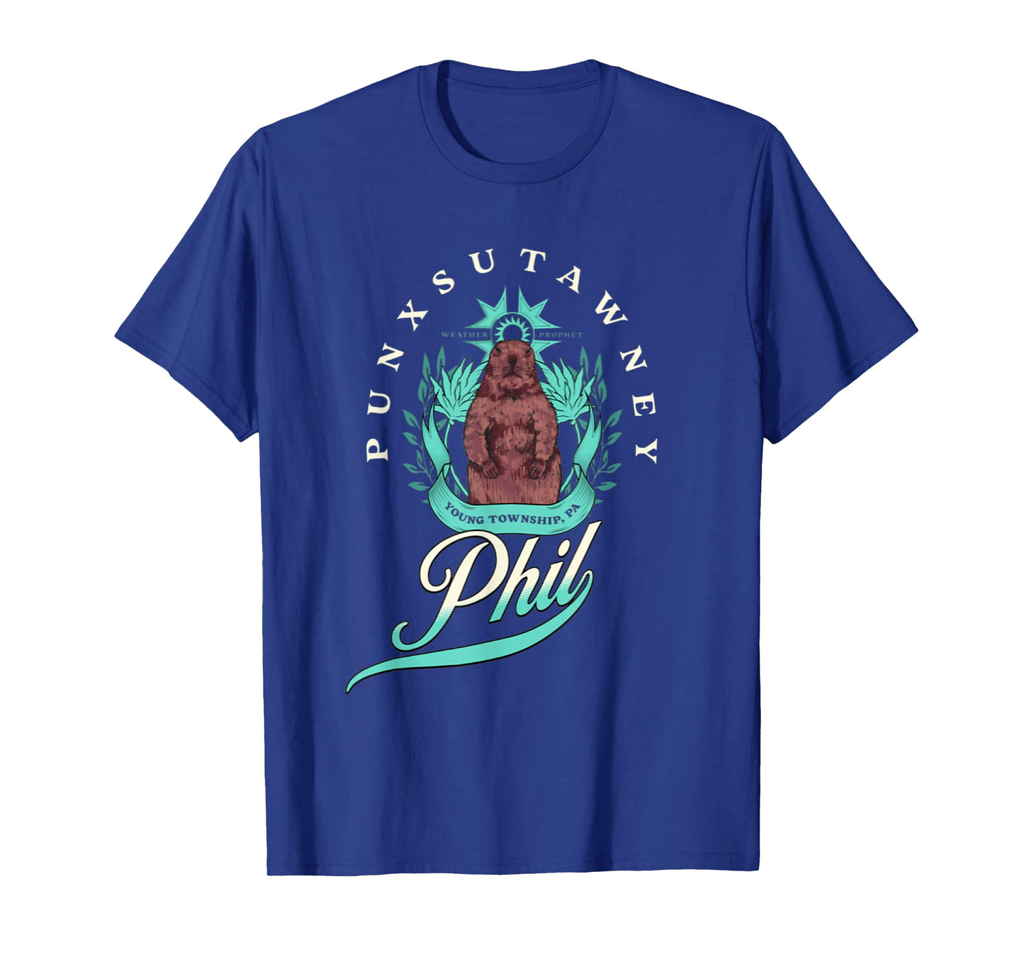 Weather Prophet Punxsutawney Phil GroundHog Day T-Shirt