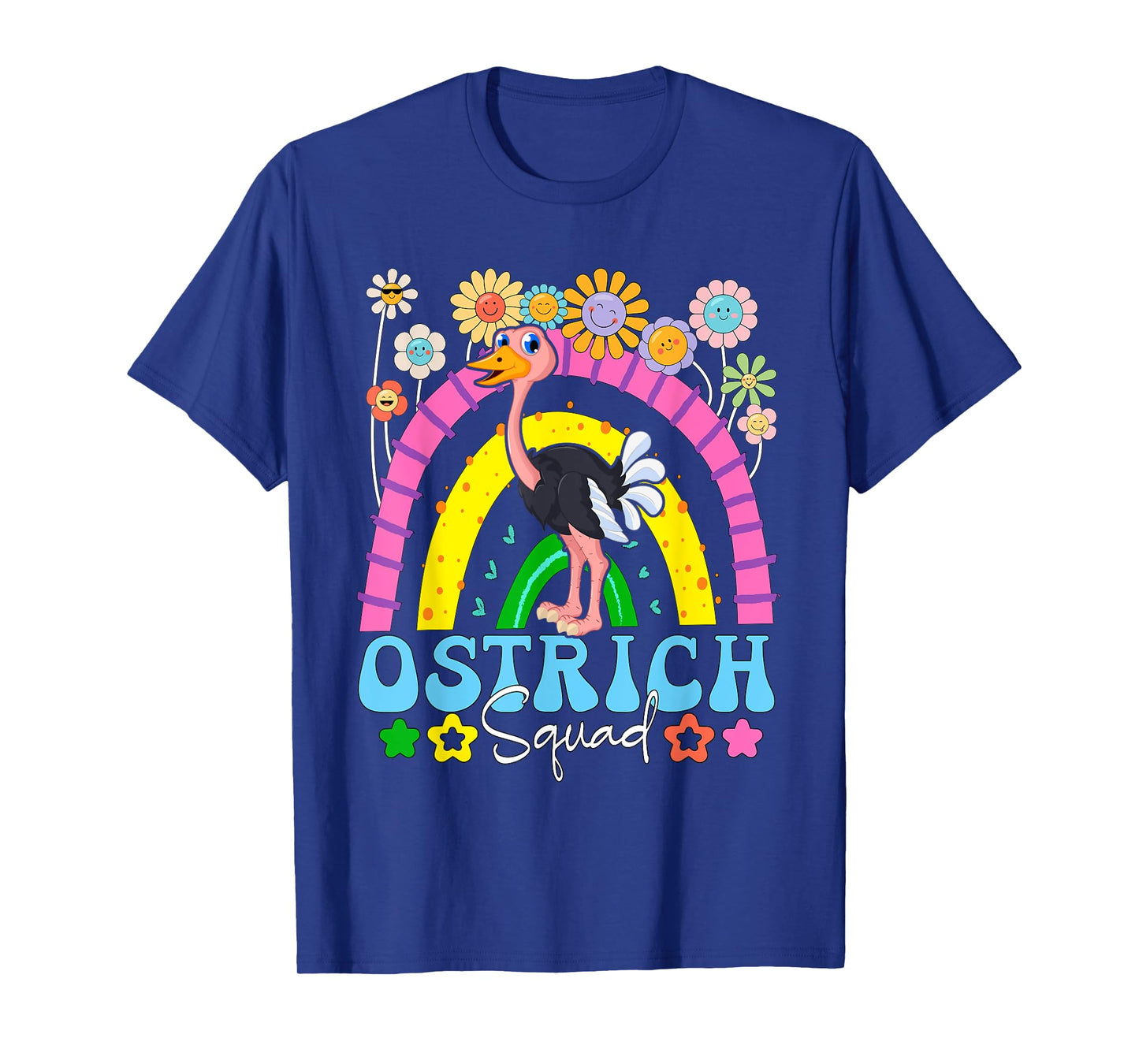 Ostrich Costume Squad Matching Animal Lover Kids Toddler T-Shirt