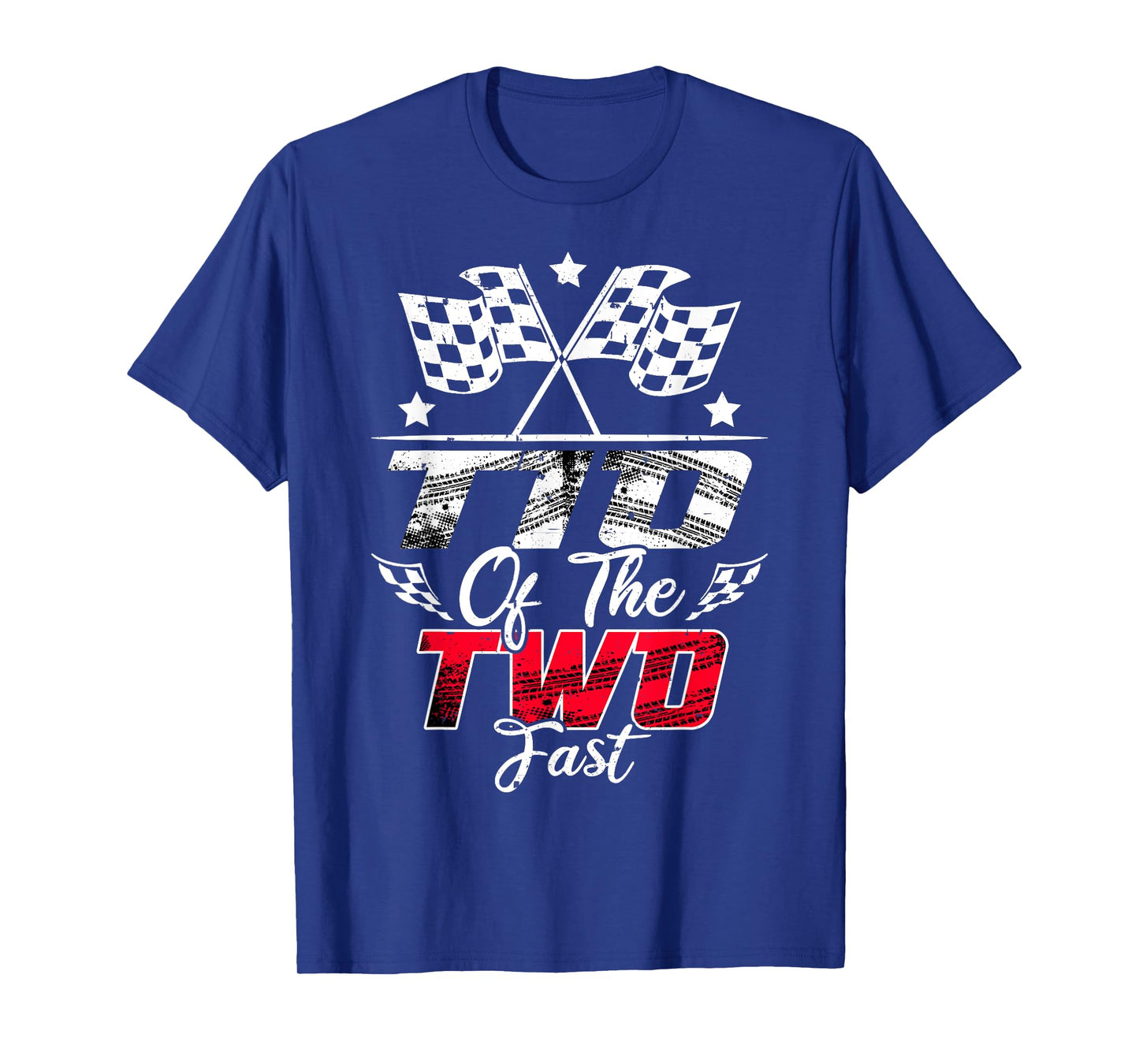Tio Of The Two Fast Second Birthday Racing Car Family T-Shirt