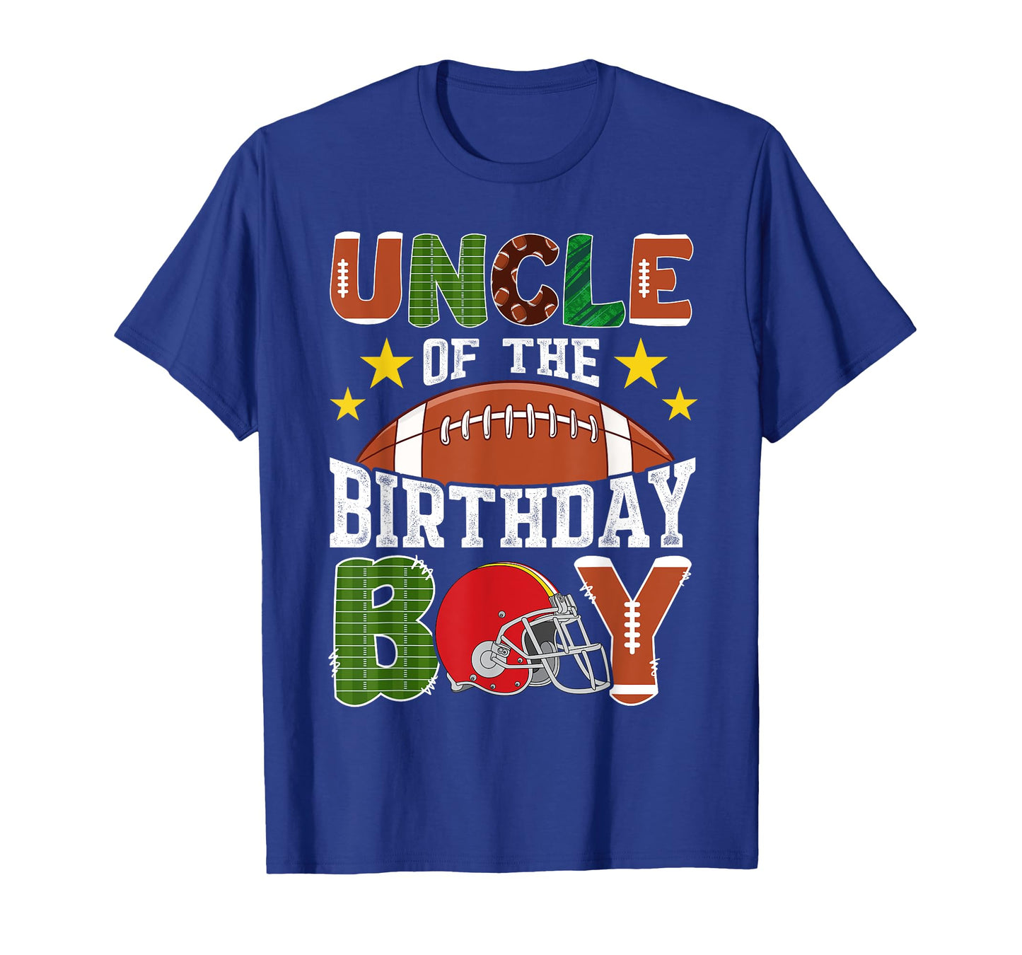 Football Uncle Of The Birthday Boy Family Matching T-Shirt
