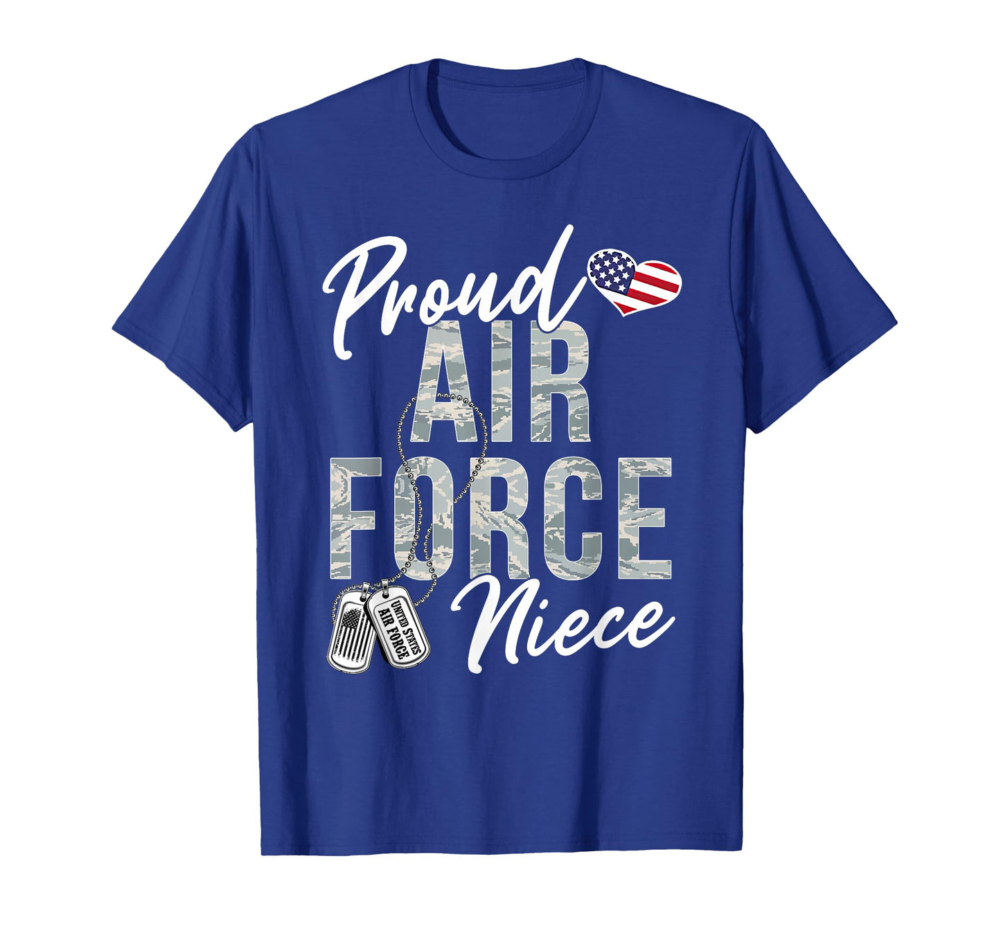 Proud Air Force Niece US Air Force Graduation Niece Tee T-Shirt