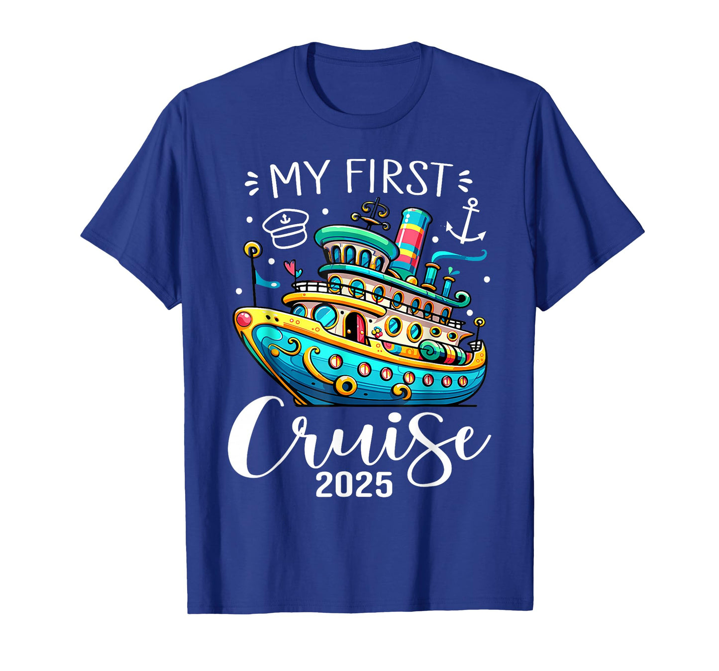 My First Cruise 2025 Cute Family Vacation Cruising T-Shirt