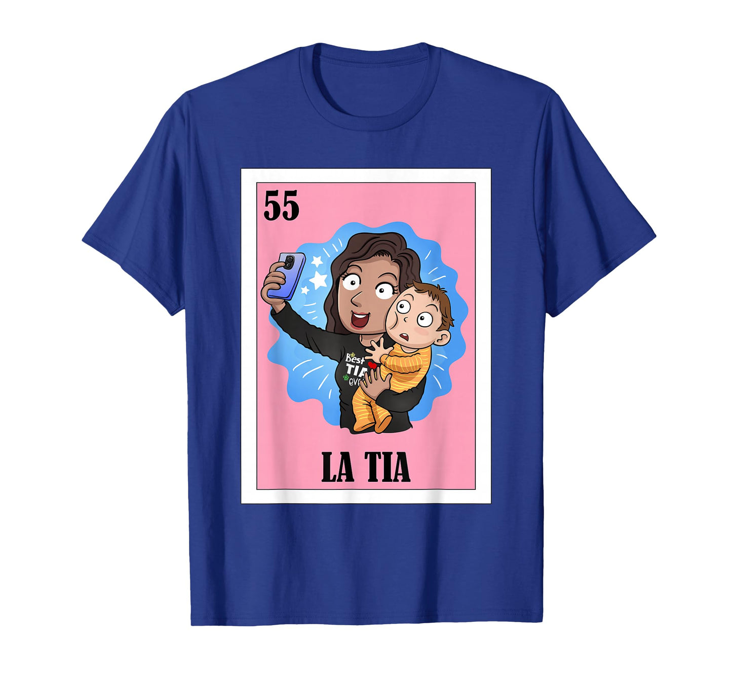 Funny Mexican Design for Aunt - La Tia T-Shirt