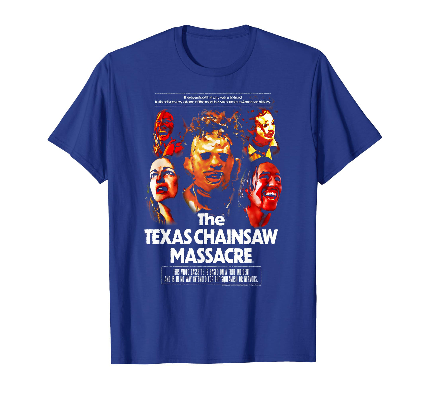 The Texas Chainsaw Massacre Horror Movie Poster T-Shirt