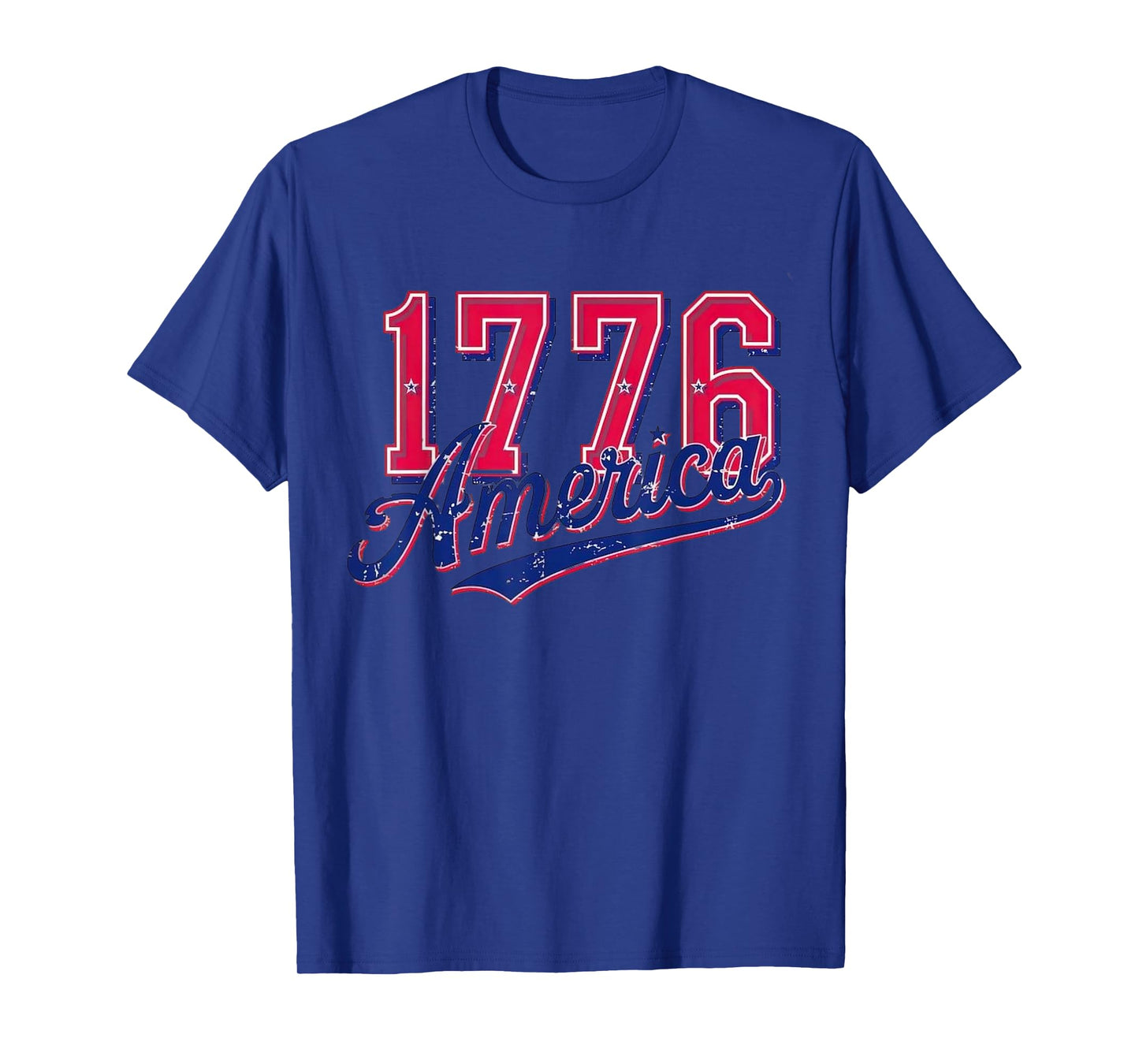 USA Patriotic American Flag 4th of July America Est 1776 T-Shirt