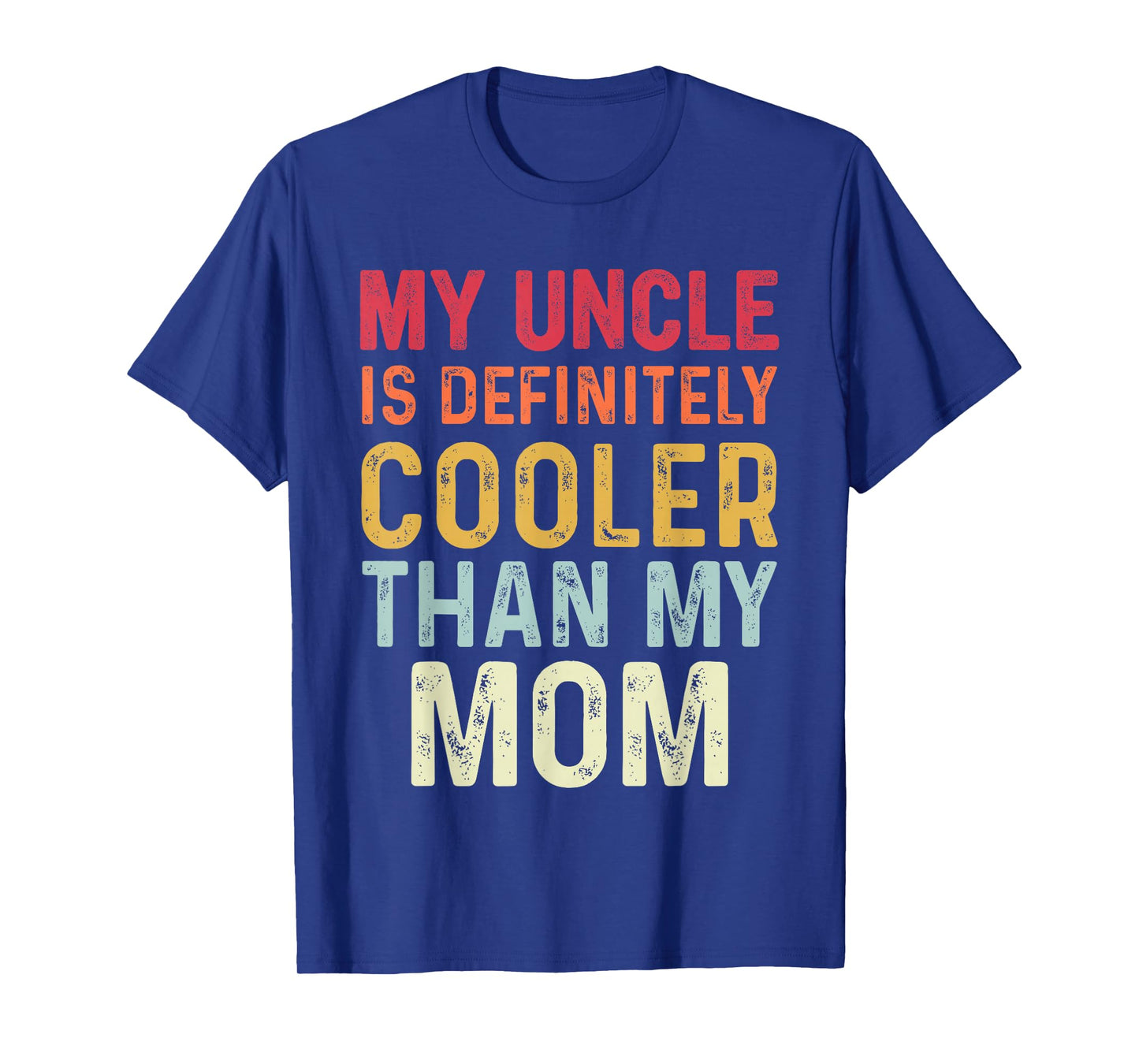I Love My Uncle Vintage Tee Kids Uncle Niece Nephew Funny T-Shirt Black S