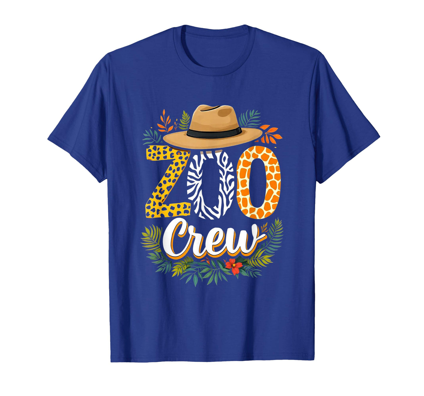 Zoo Crew Safari Adventure Wildlife Expedition Trip Animals T-Shirt