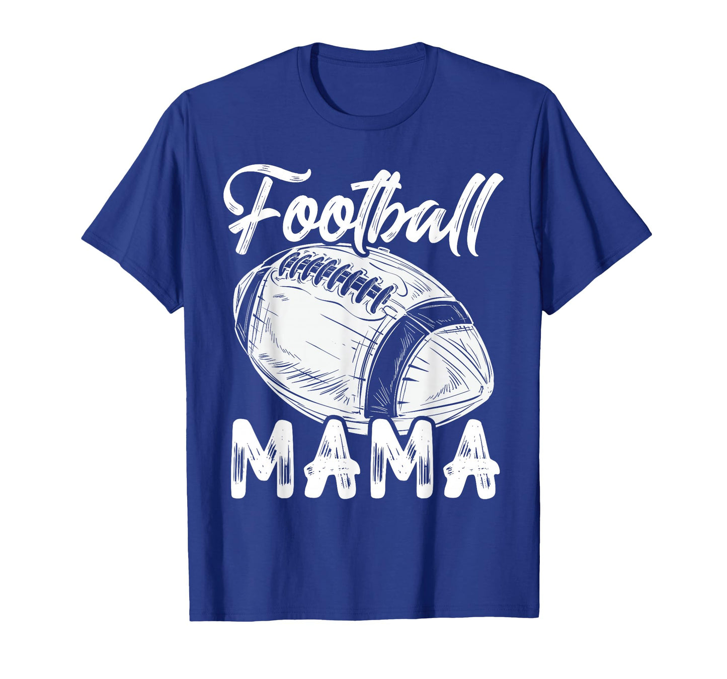 Football Mama For Women Family Matching Players Mothers Day T-Shirt