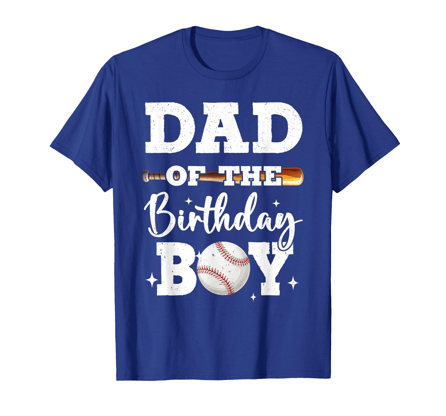 Dad of The Birthday Boy Baseball Bday Family T-Shirt