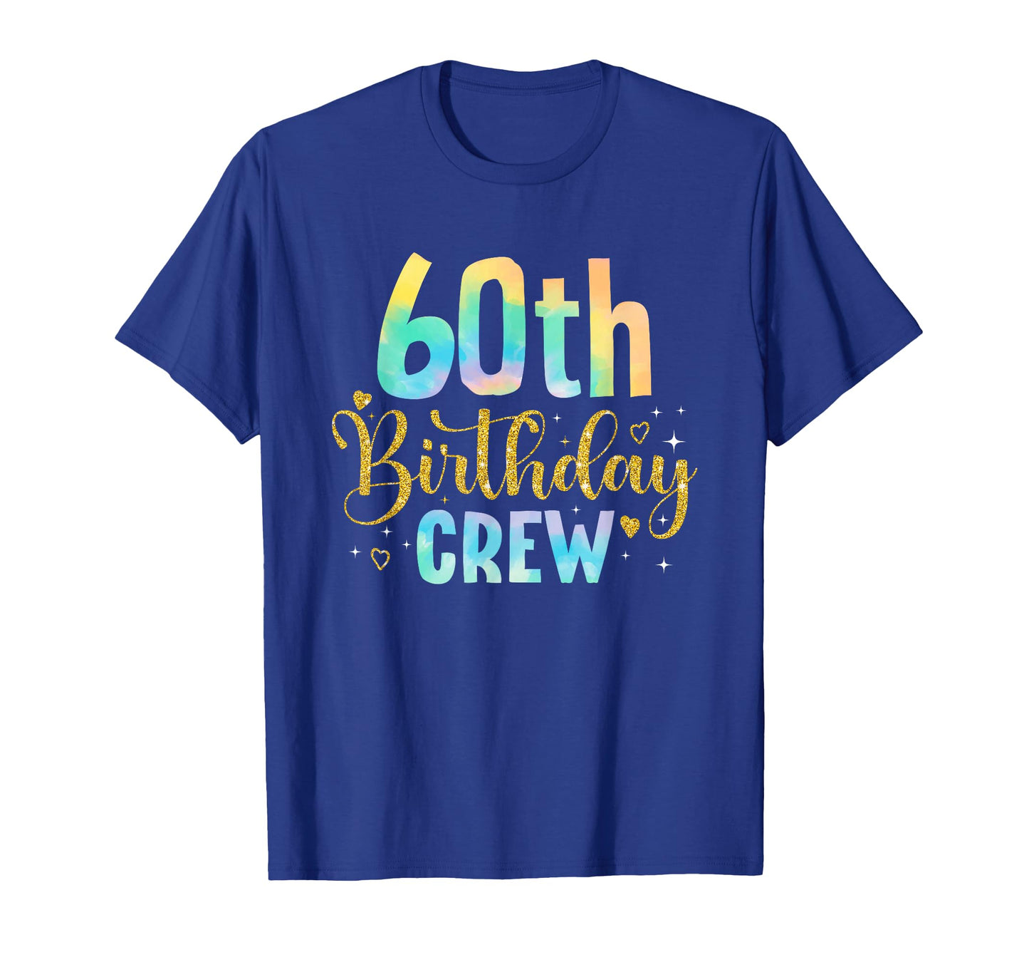 60 Years Old Birthday Party Group Family 60th Birthday Crew T-Shirt