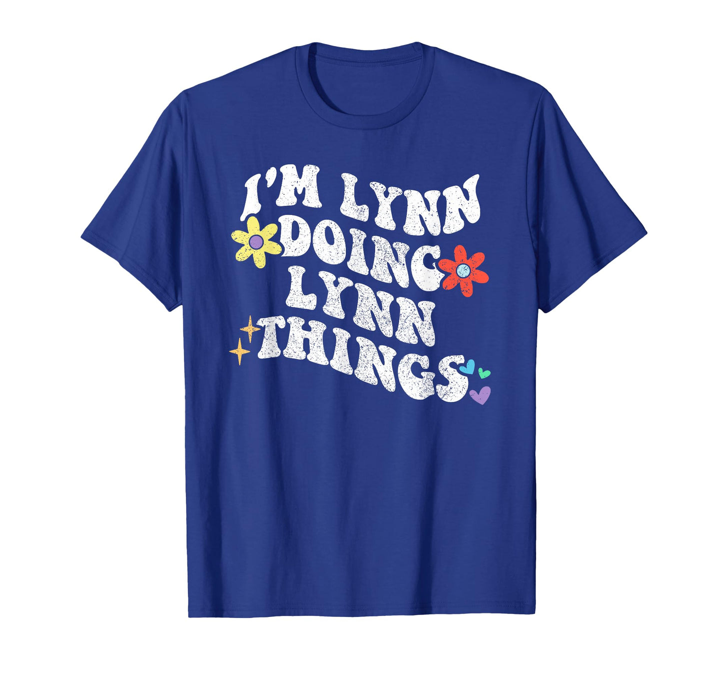 Retro Groovy Im LYNN Doing LYNN Things Funny Mother's Day T-Shirt