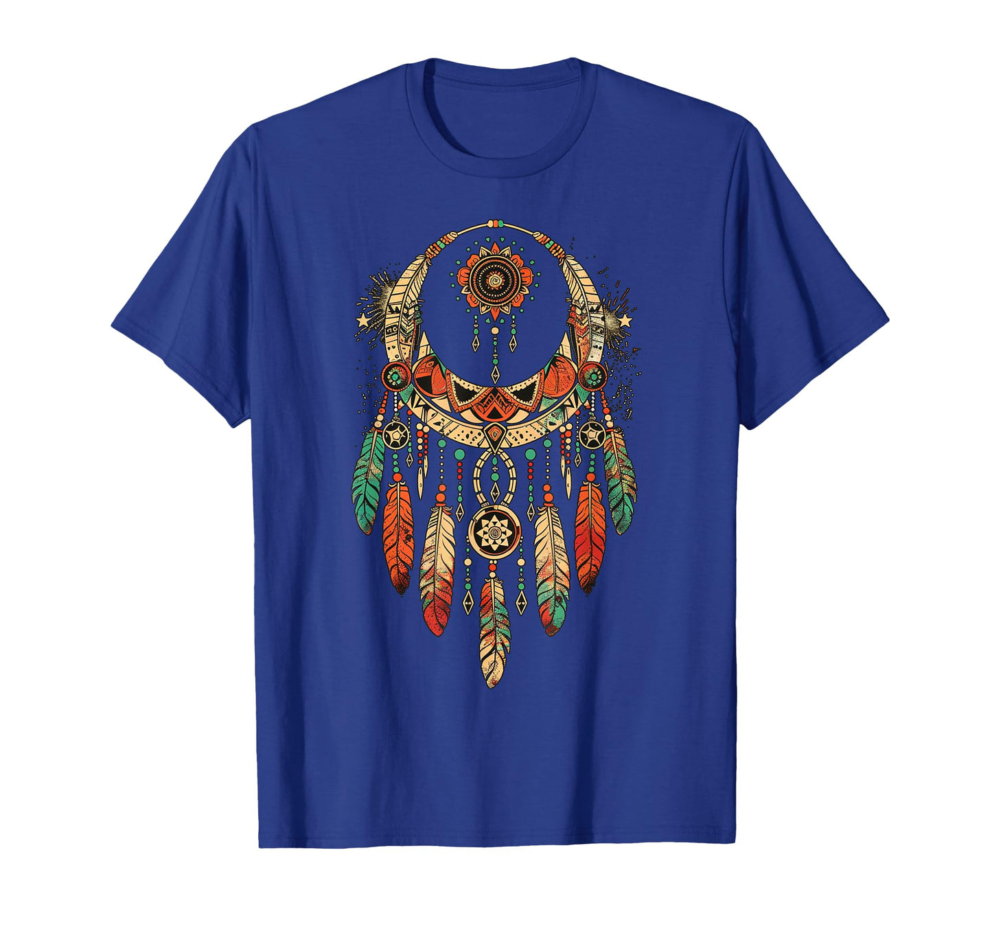 Boho Dreamcatcher - Tribal Feather Design T-Shirt