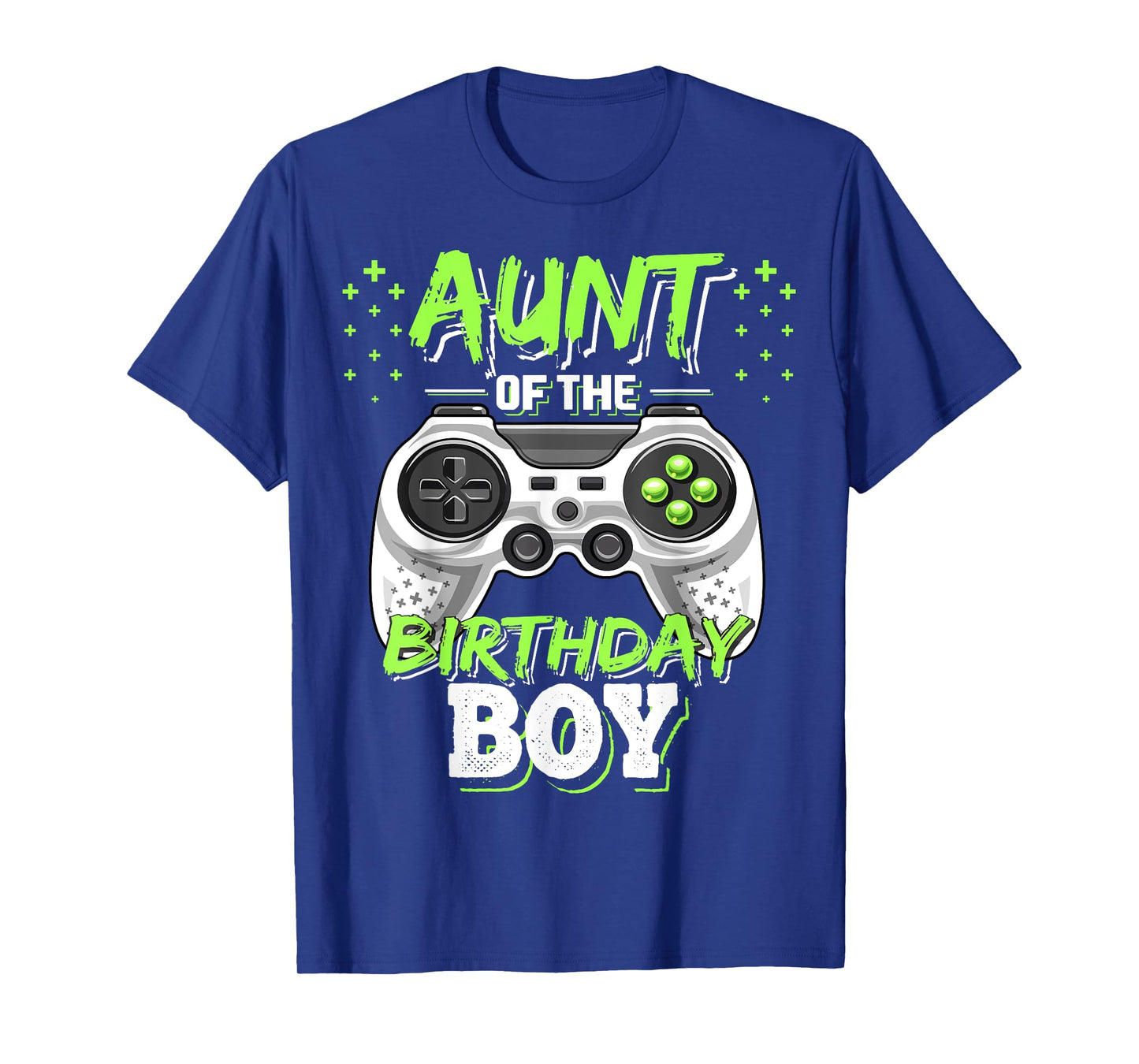 Aunt of the Birthday Boy Matching Video Game Birthday Gift T-Shirt