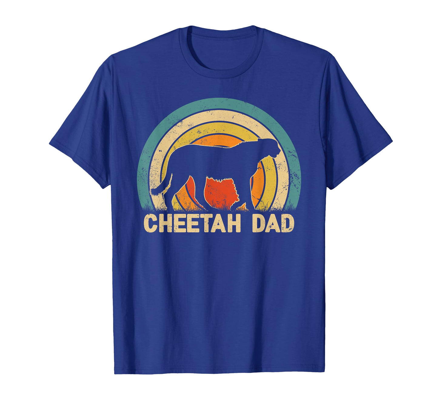 Cheetah Dad Father's Day Funny Cheetah Lover Dad Daddy T-Shirt