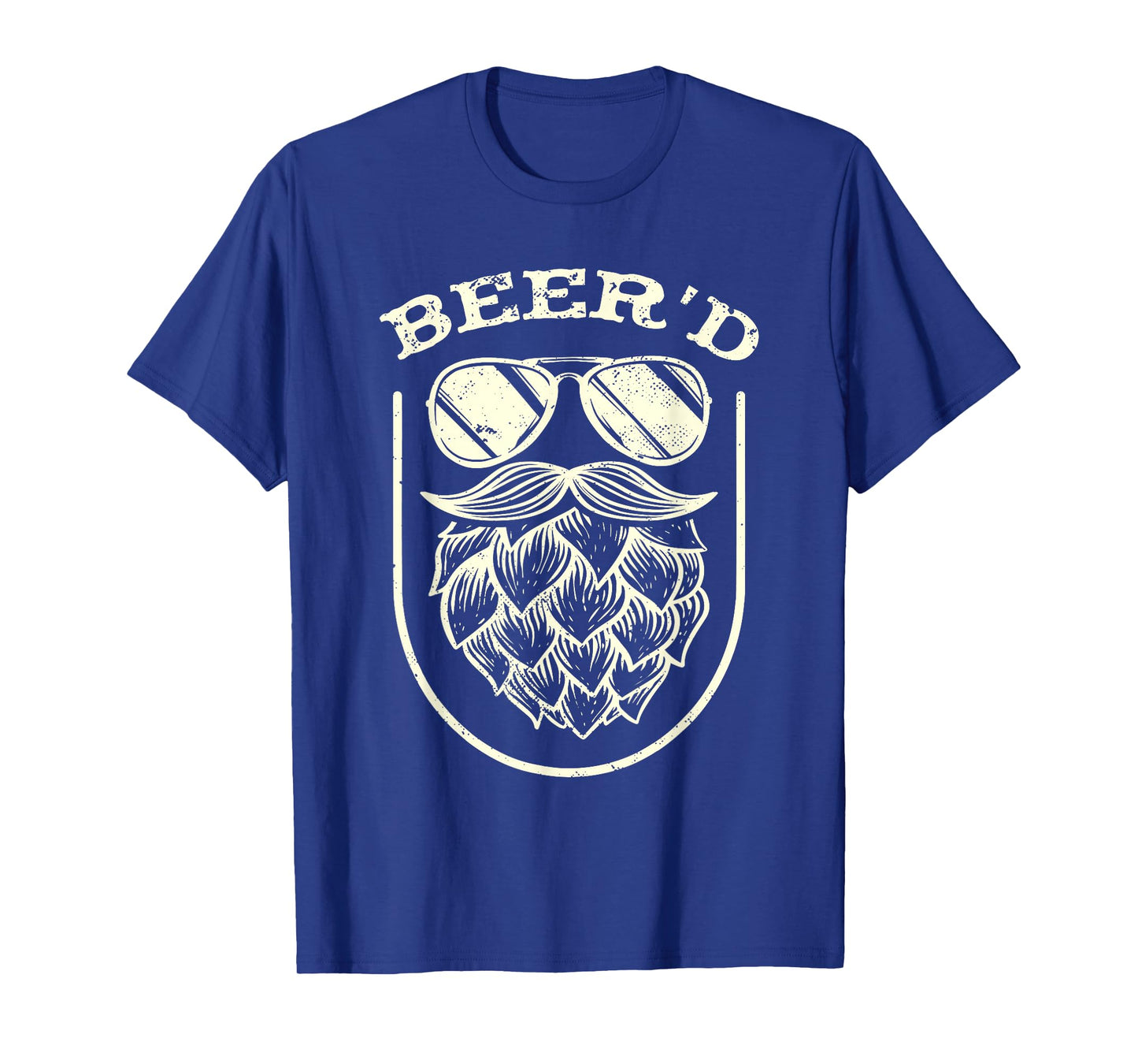 Funny Beer'd | Beard Beer Hops | Craft Beer Drinker T-Shirt